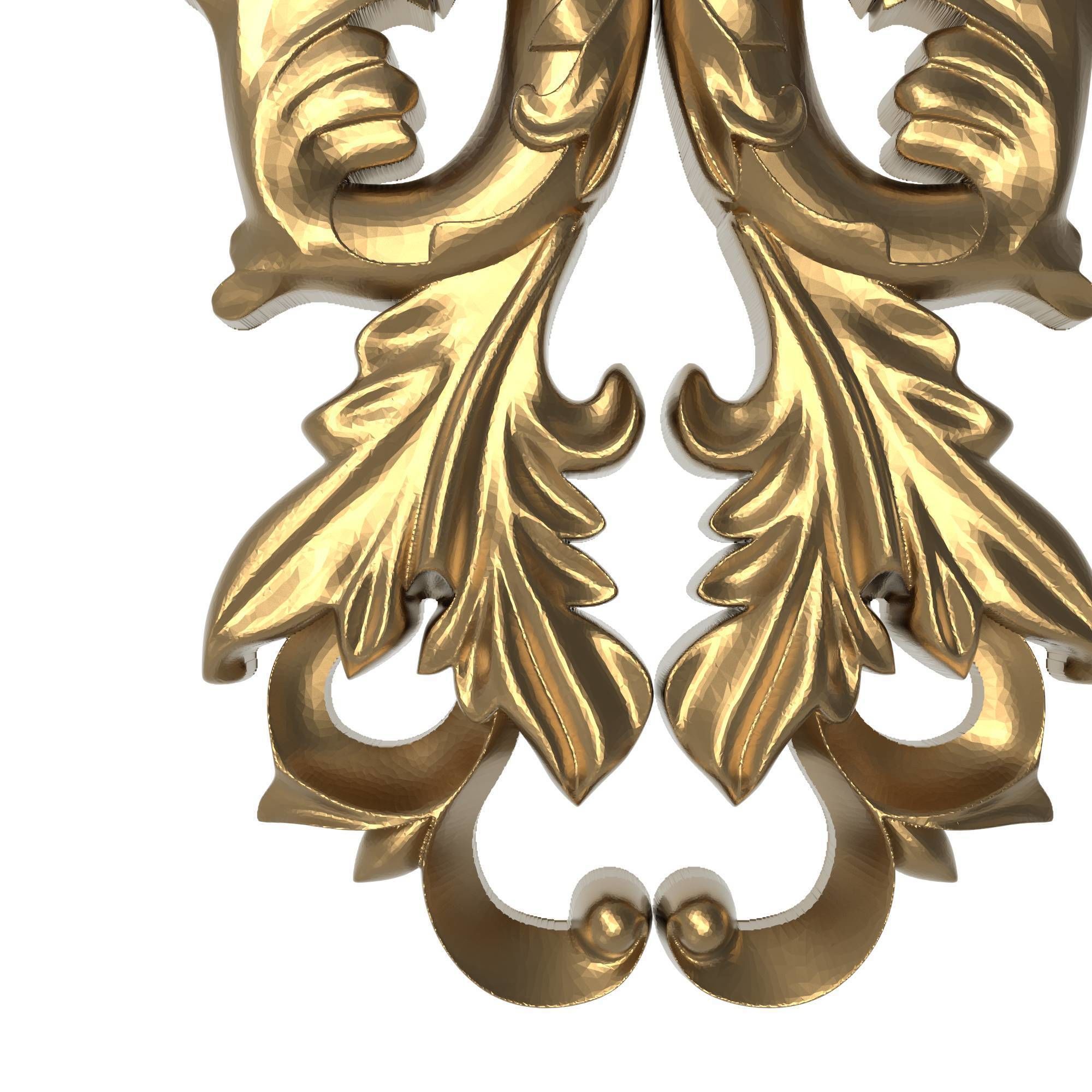 decorative pattern ready for 3D printing 3D model_3