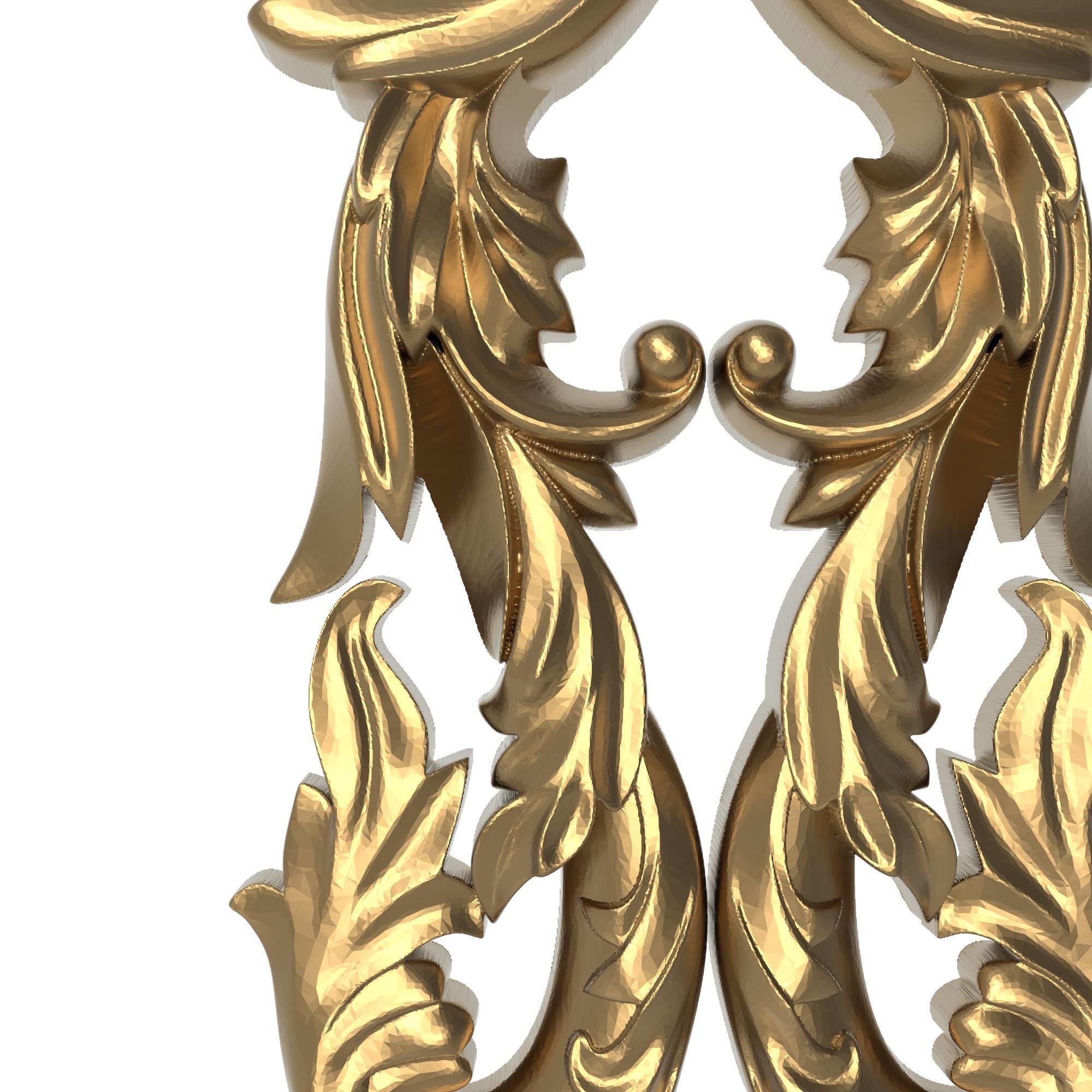 decorative pattern ready for 3D printing 3D model_2