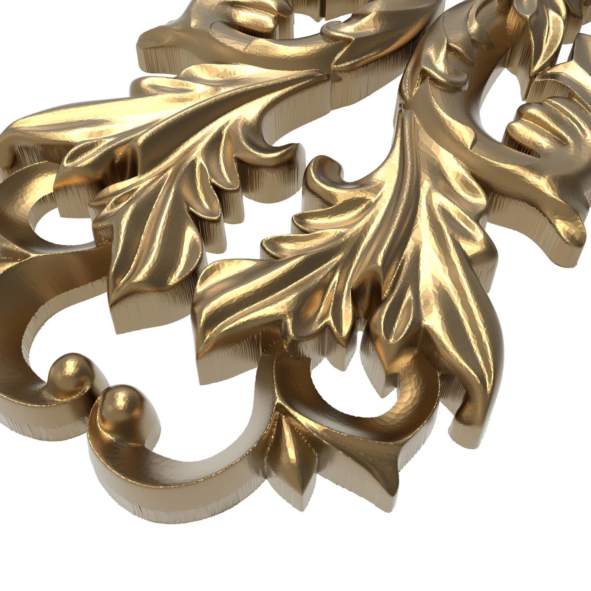 decorative pattern ready for 3D printing 3D model_6