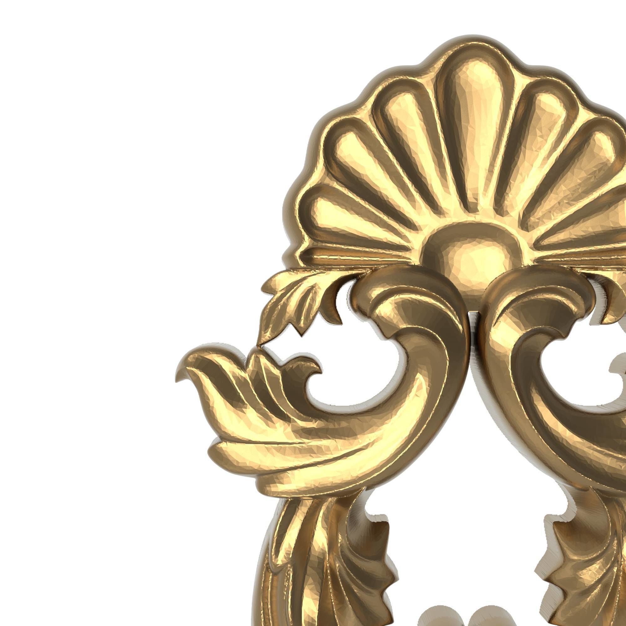 decorative pattern ready for 3D printing 3D model_1