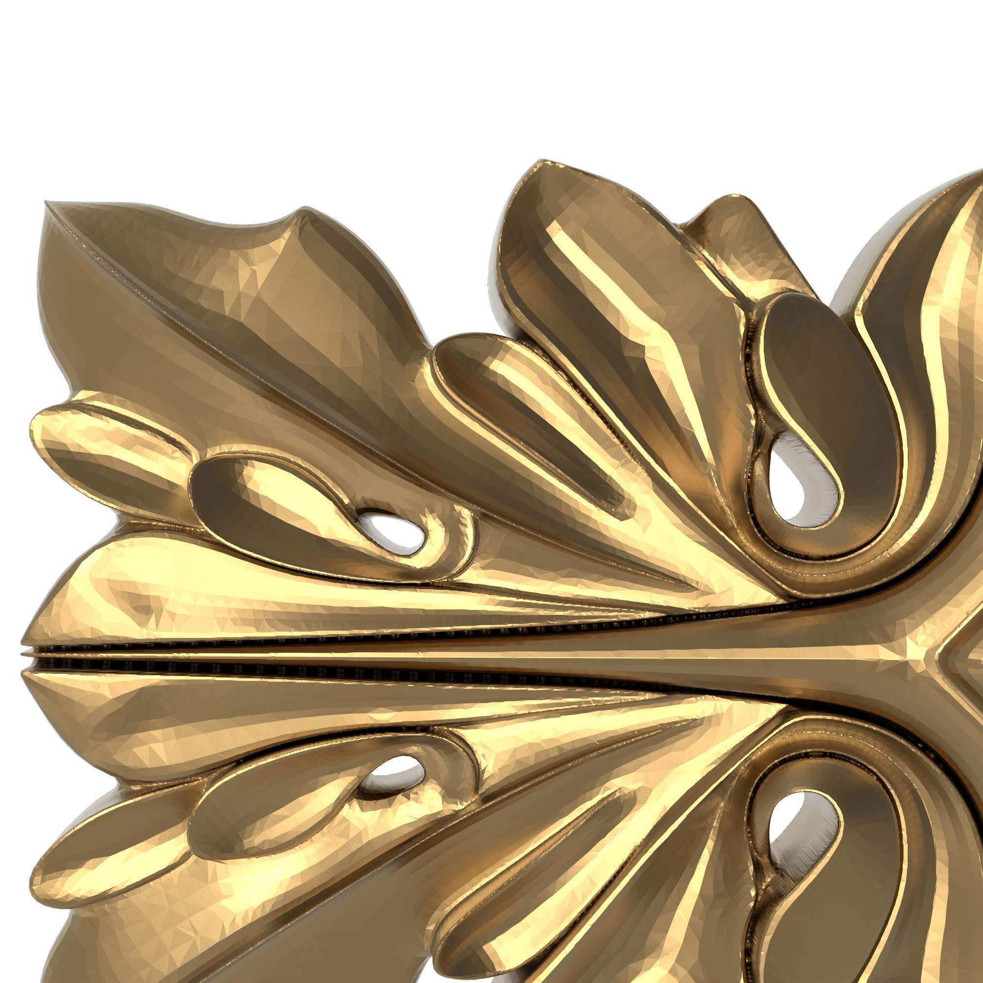decorative pattern ready for 3D printing 3D model_1