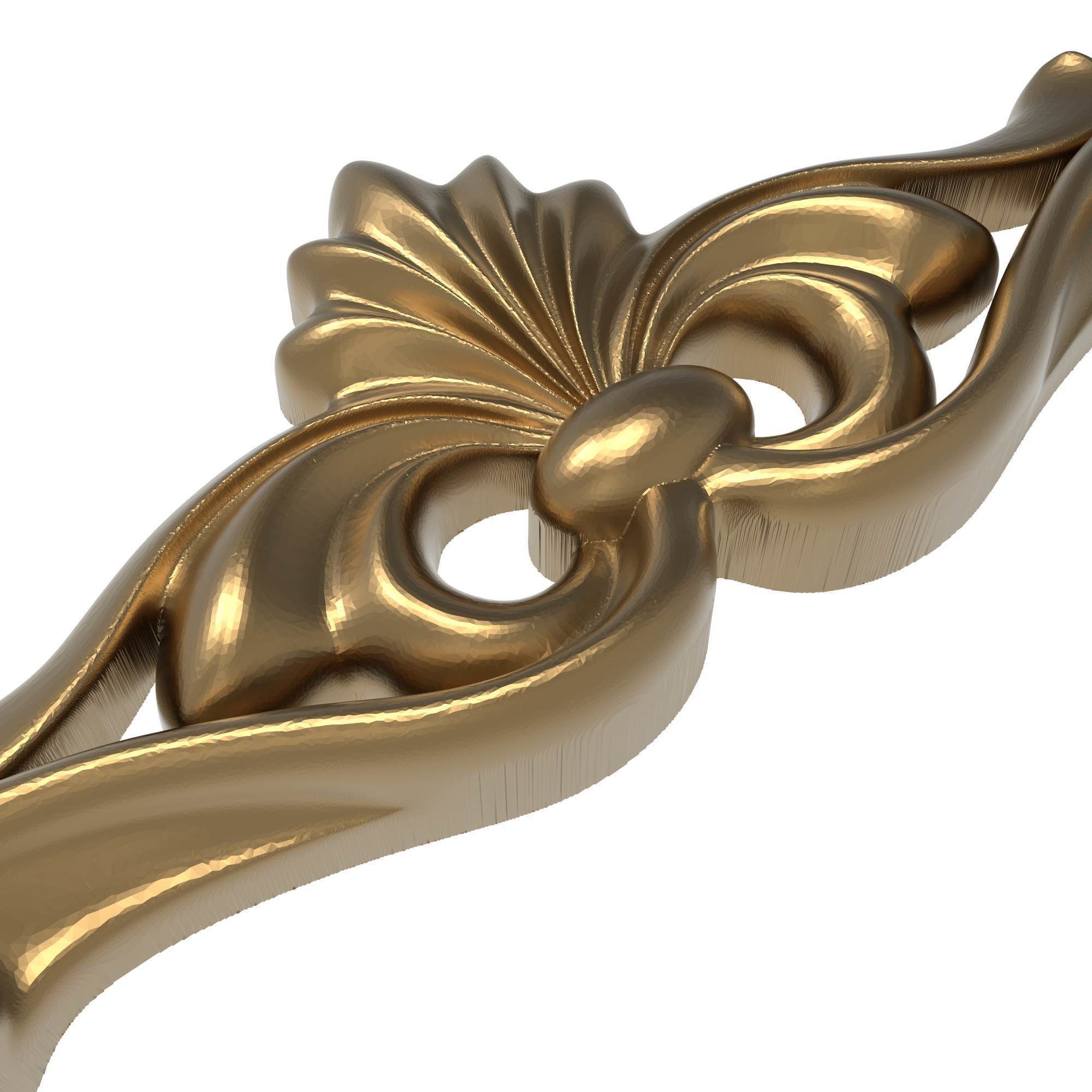 decorative pattern ready for 3D printing 3D model_4