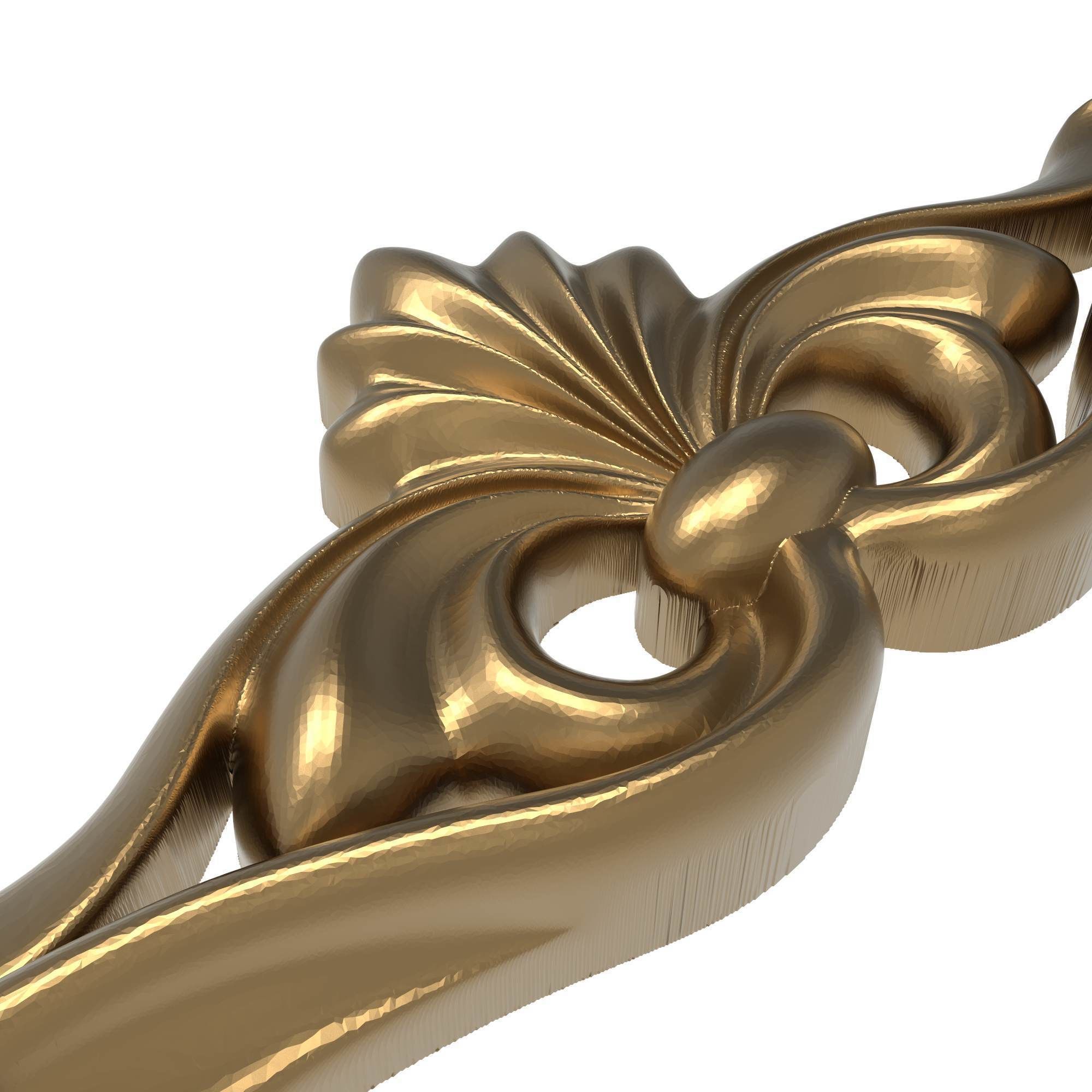 decorative pattern ready for 3D printing 3D model_6