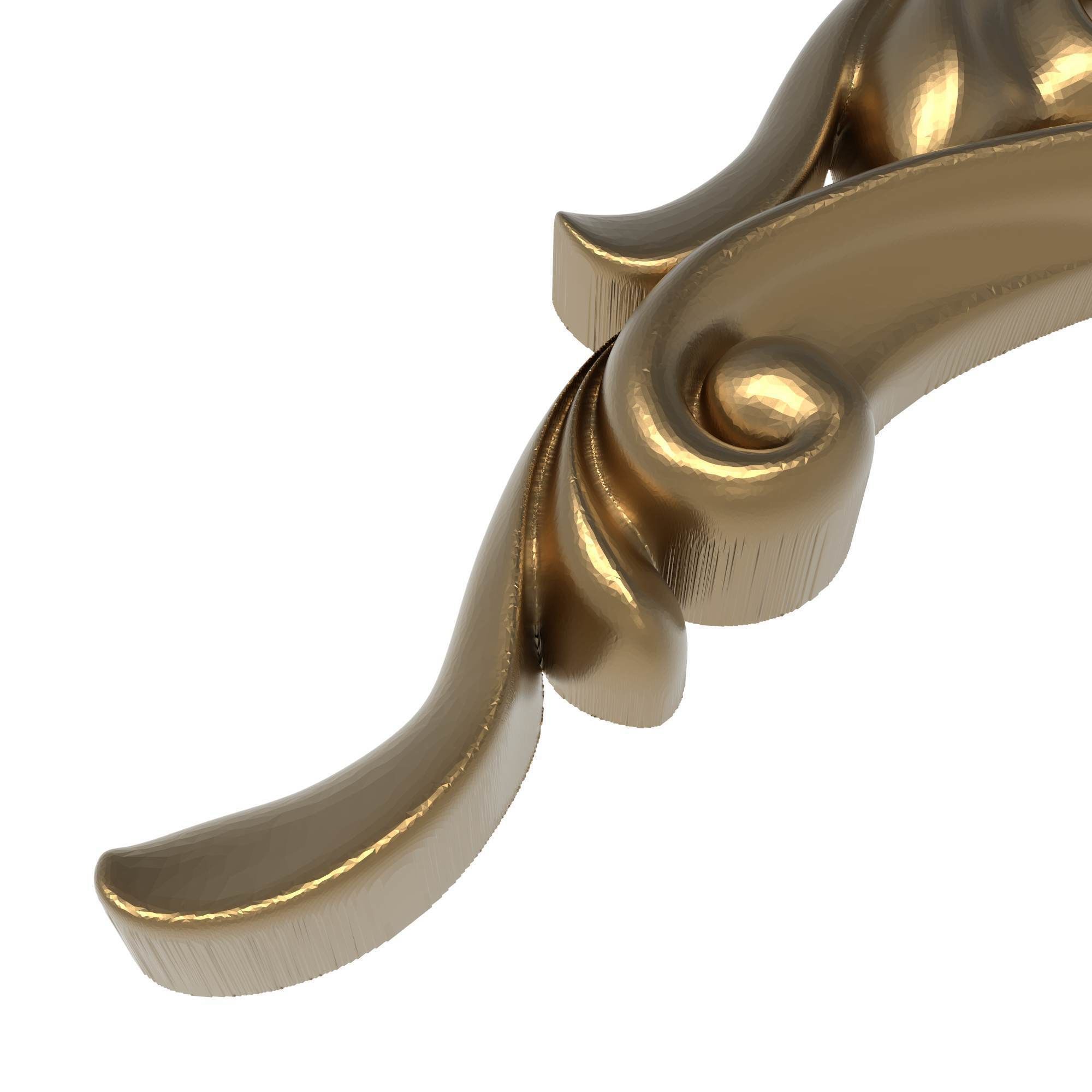 decorative pattern ready for 3D printing 3D model_5