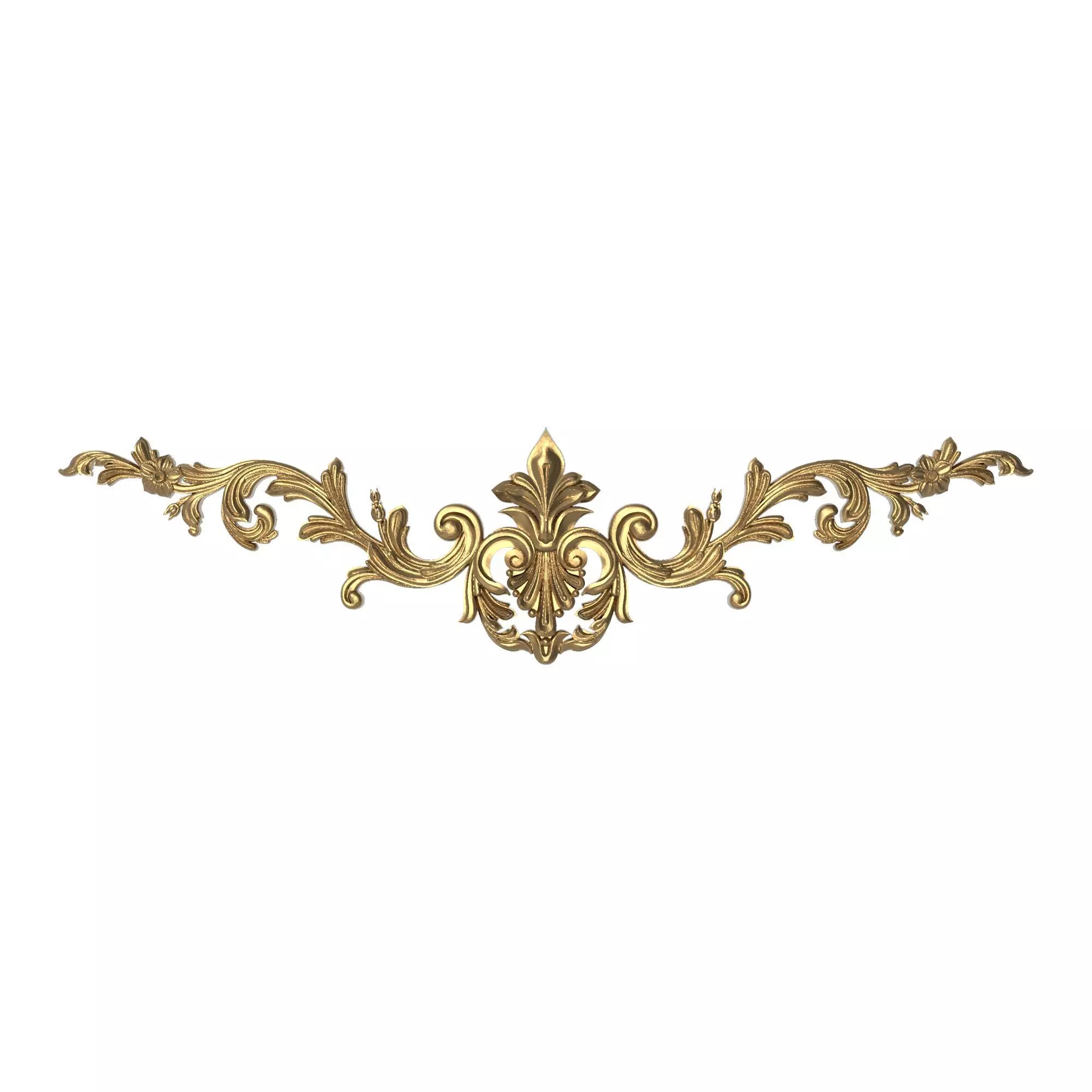 decorative pattern ready for 3D printing 3D model_0