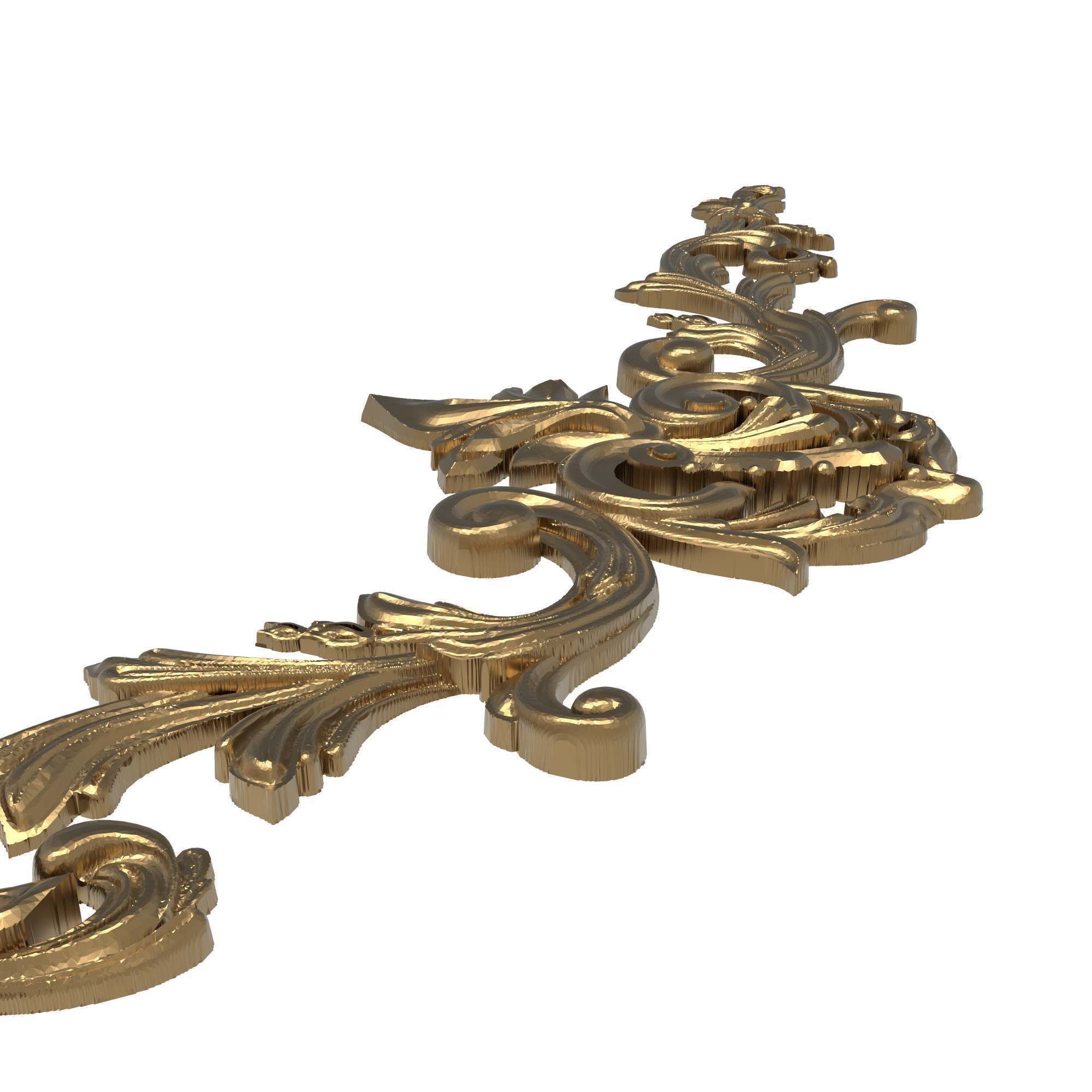 decorative pattern ready for 3D printing 3D model_5