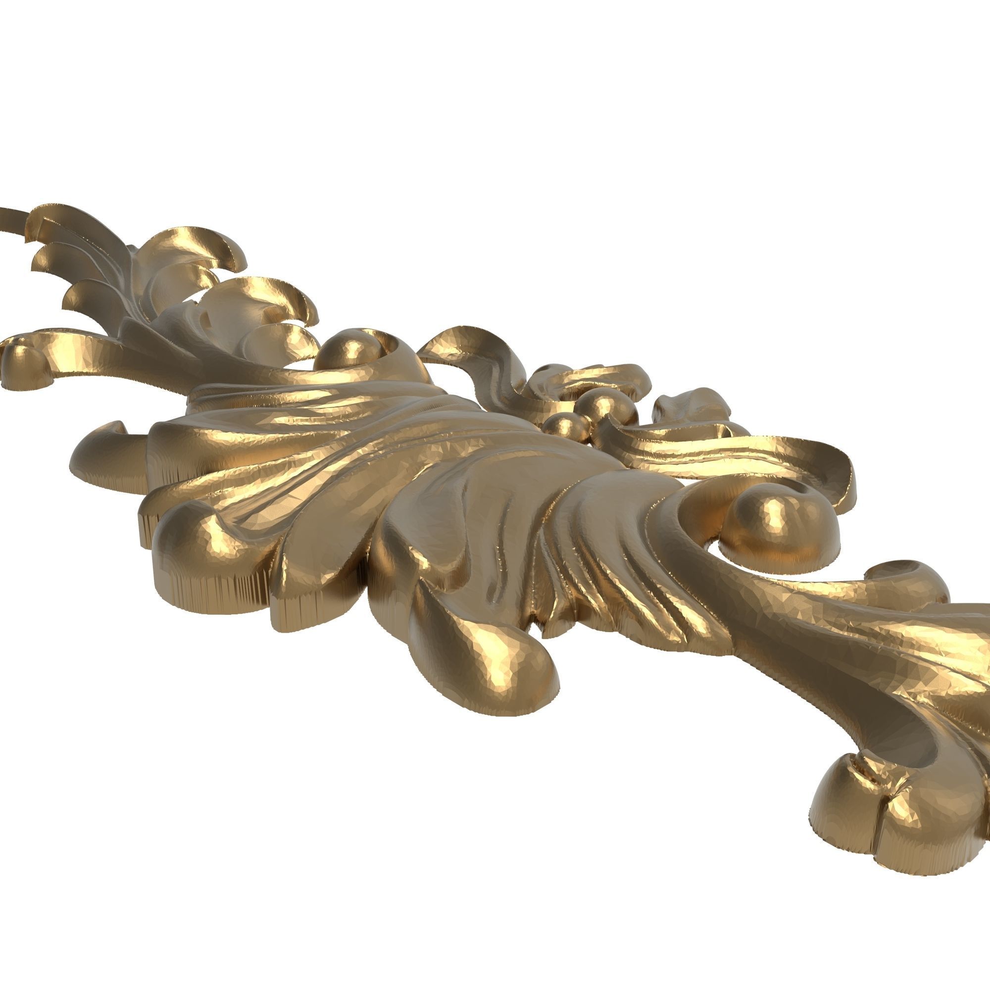 decorative pattern ready for 3D printing 3D model_6