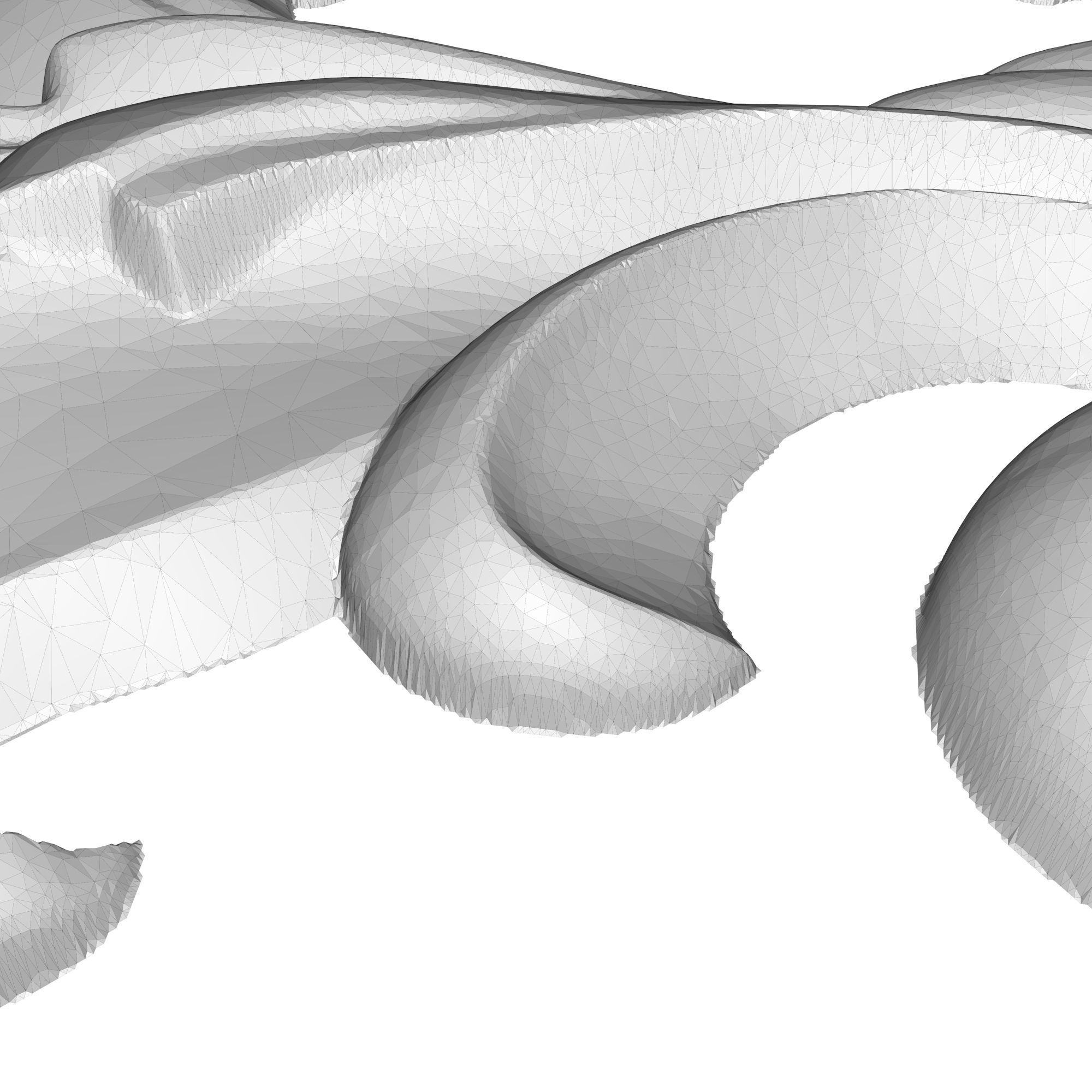 decorative pattern ready for 3D printing 3D model_10