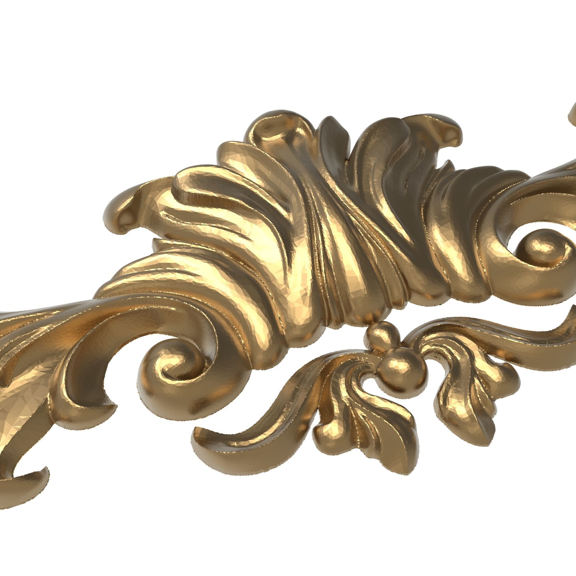decorative pattern ready for 3D printing 3D model_2
