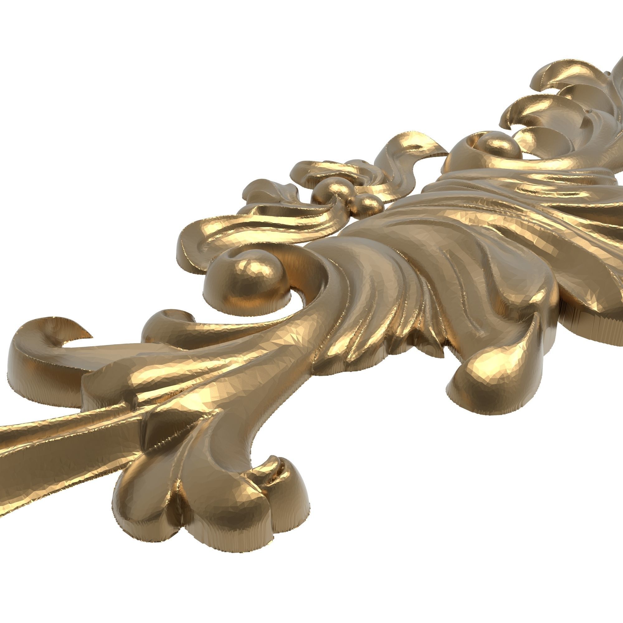 decorative pattern ready for 3D printing 3D model_4