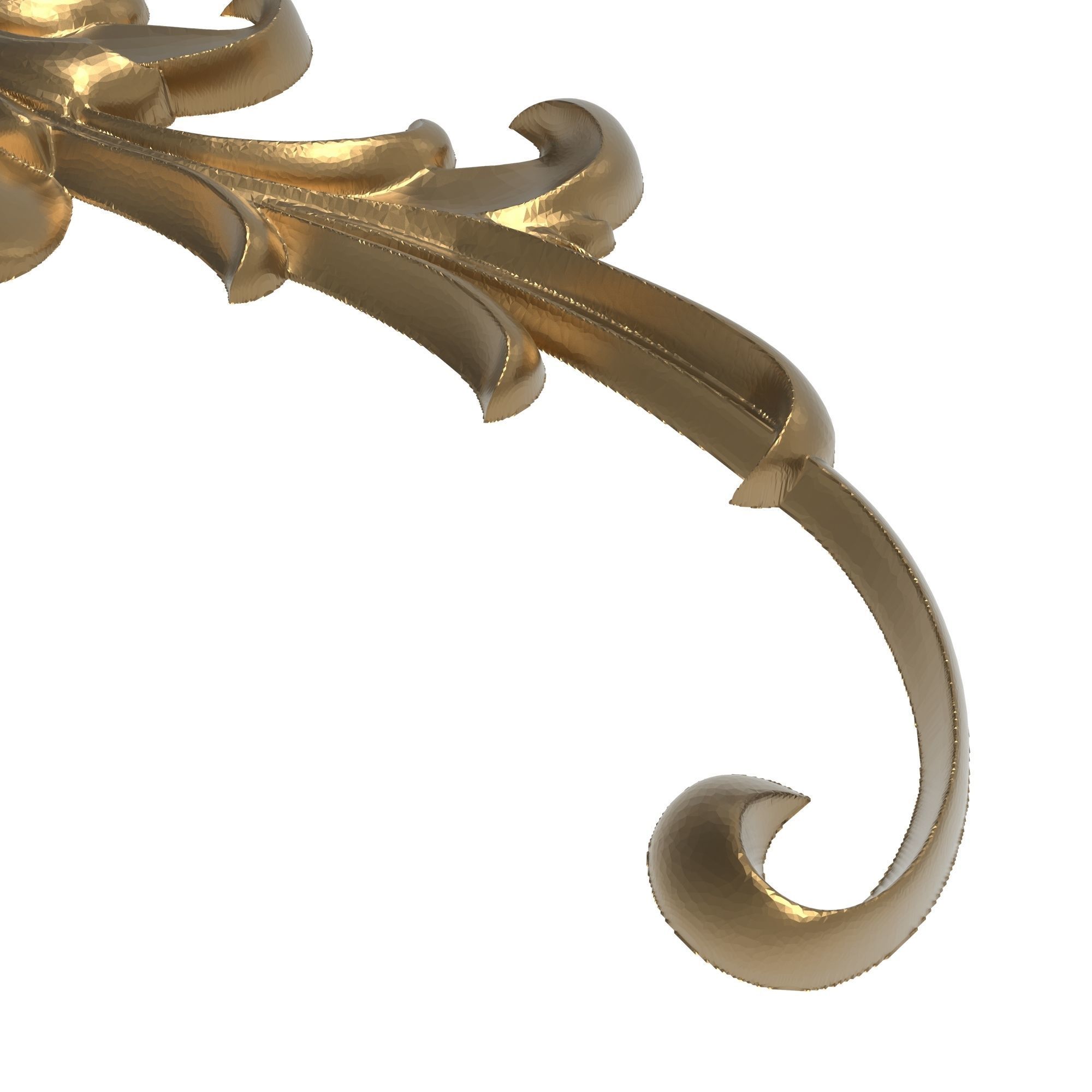 decorative pattern ready for 3D printing 3D model_5