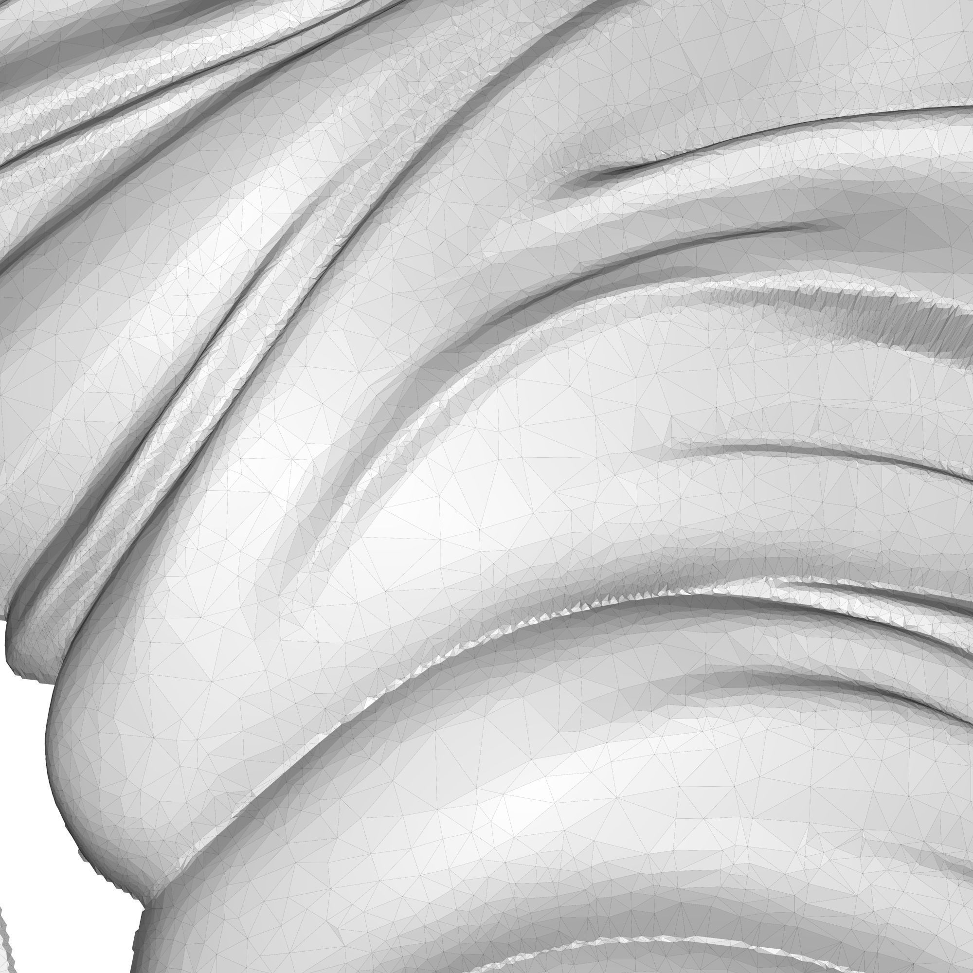 decorative pattern ready for 3D printing 3D model_9