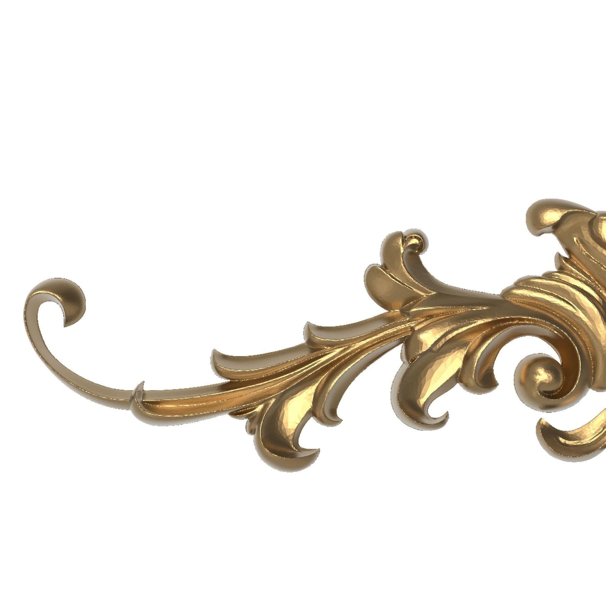 decorative pattern ready for 3D printing 3D model_1