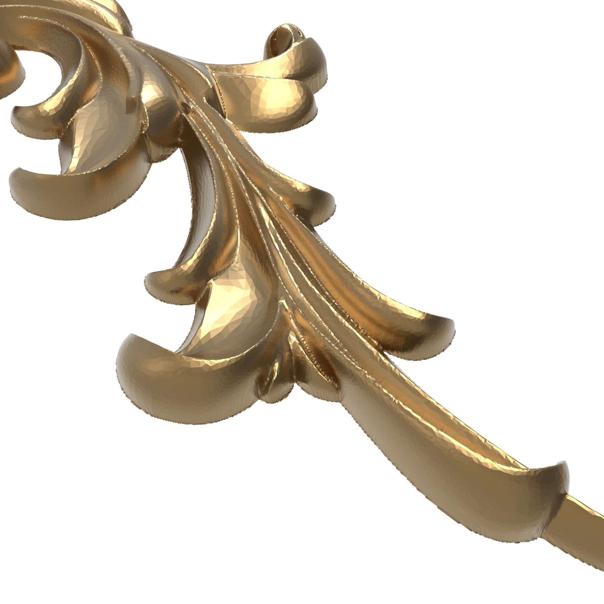 decorative pattern ready for 3D printing 3D model_3