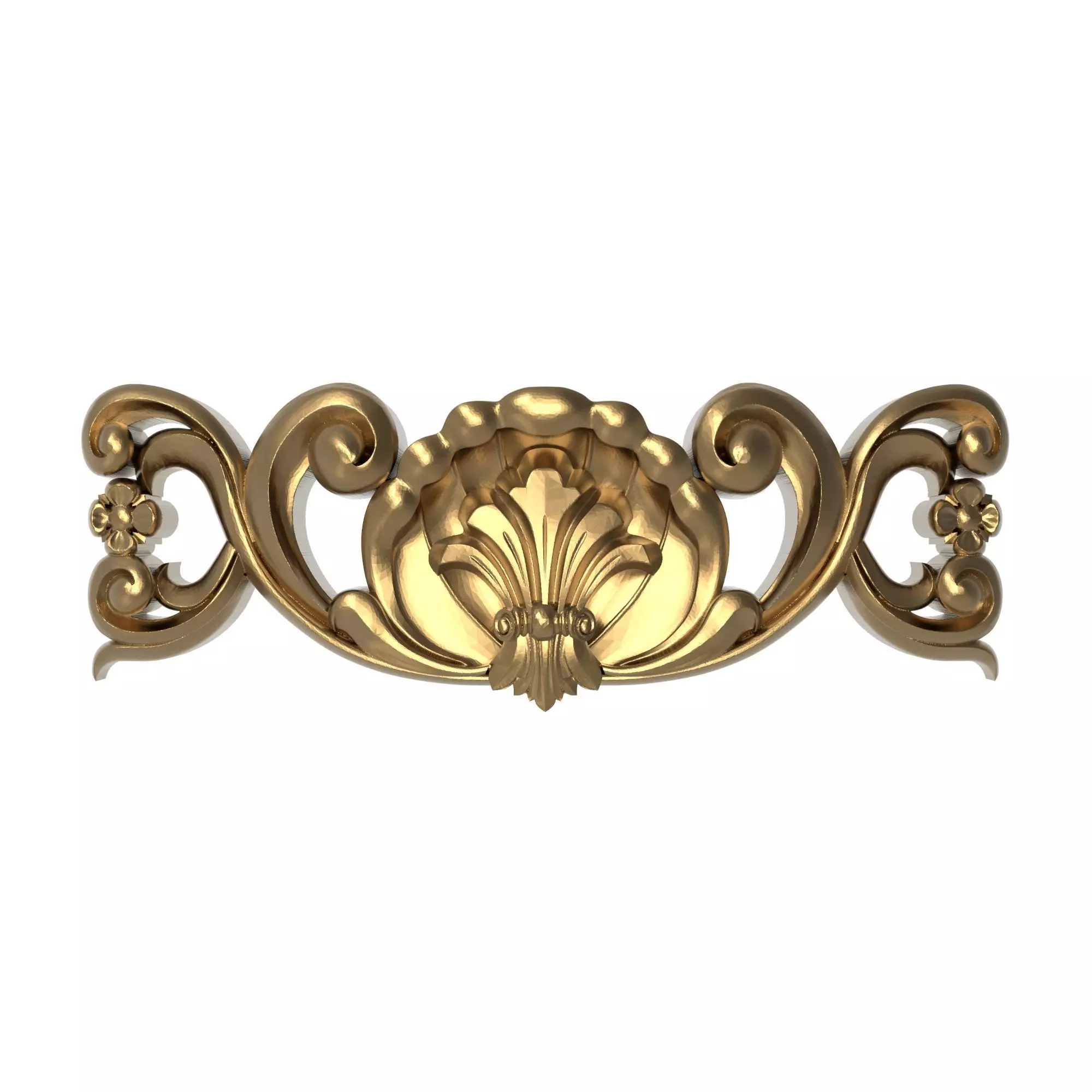 decorative pattern ready for 3D printing 3D model