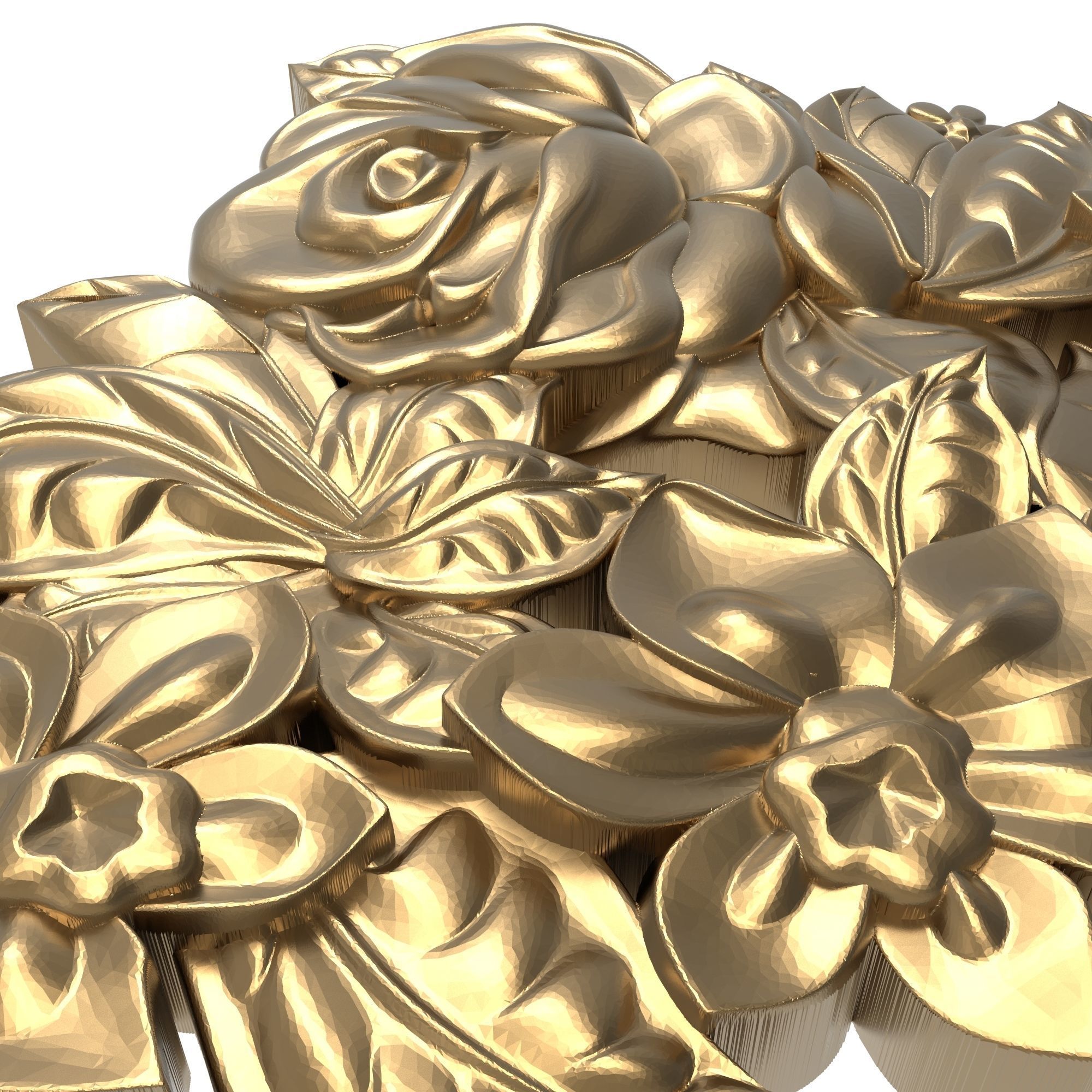 decorative pattern ready for 3D printing 3D model_2