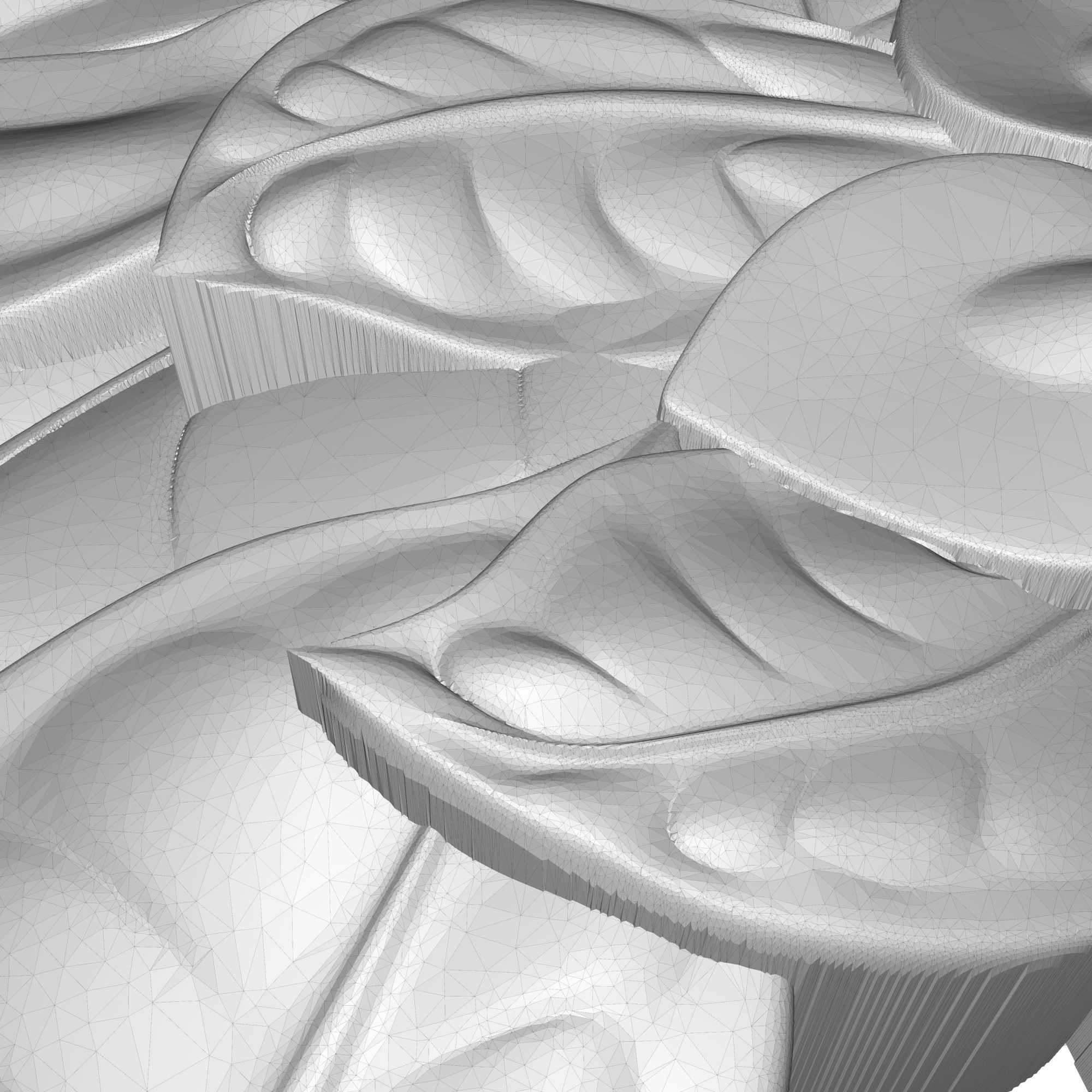 decorative pattern ready for 3D printing 3D model_7