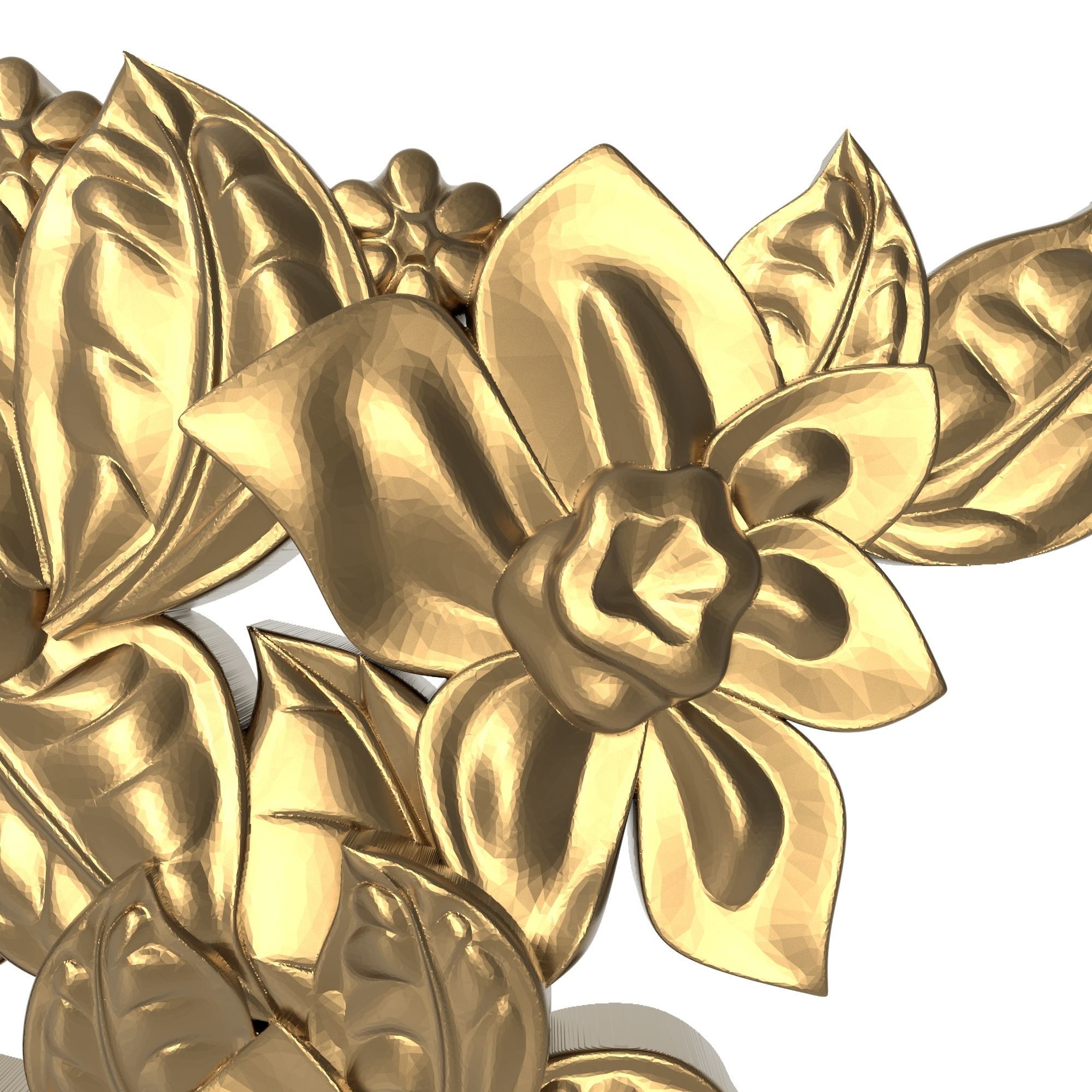 decorative pattern ready for 3D printing 3D model_1