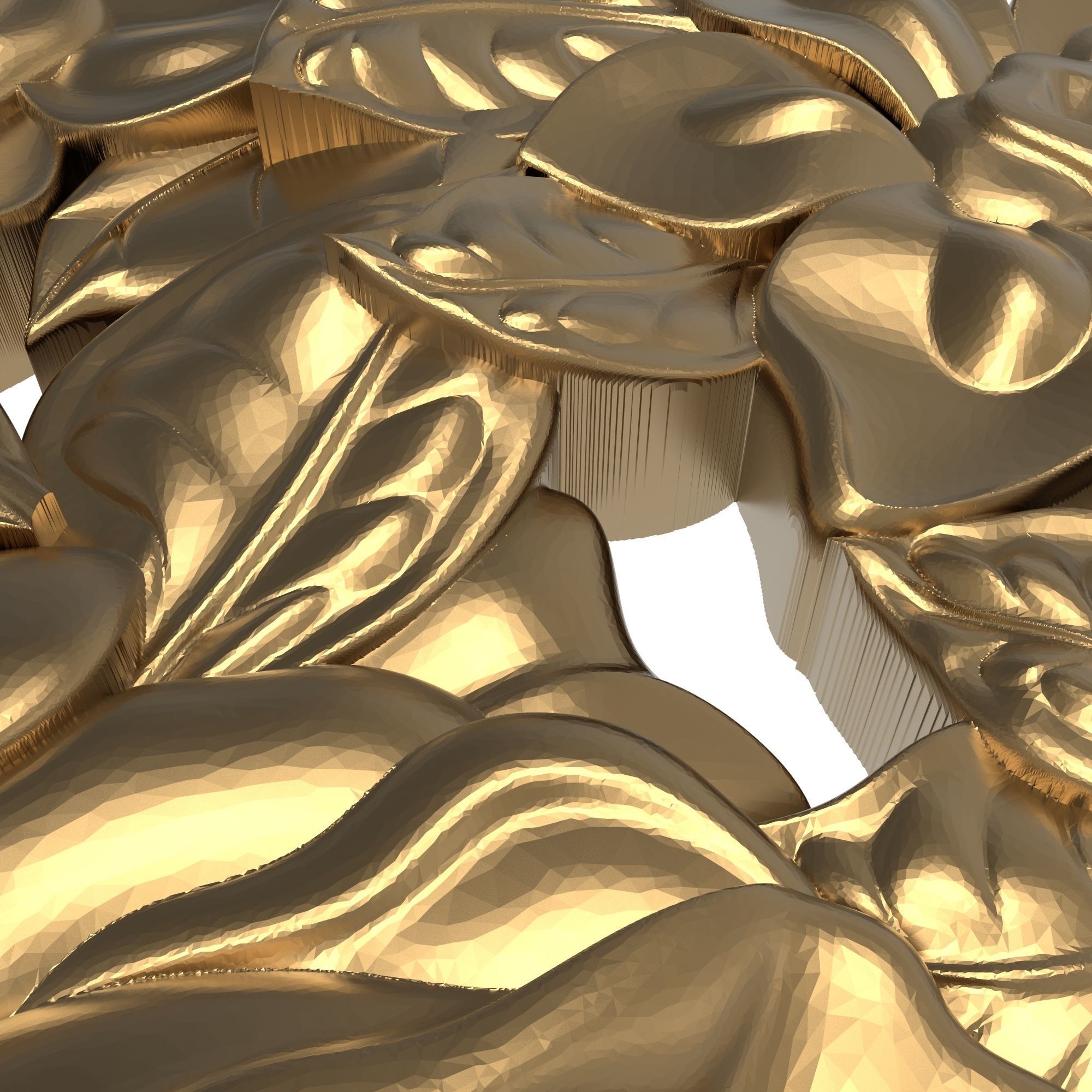 decorative pattern ready for 3D printing 3D model_5