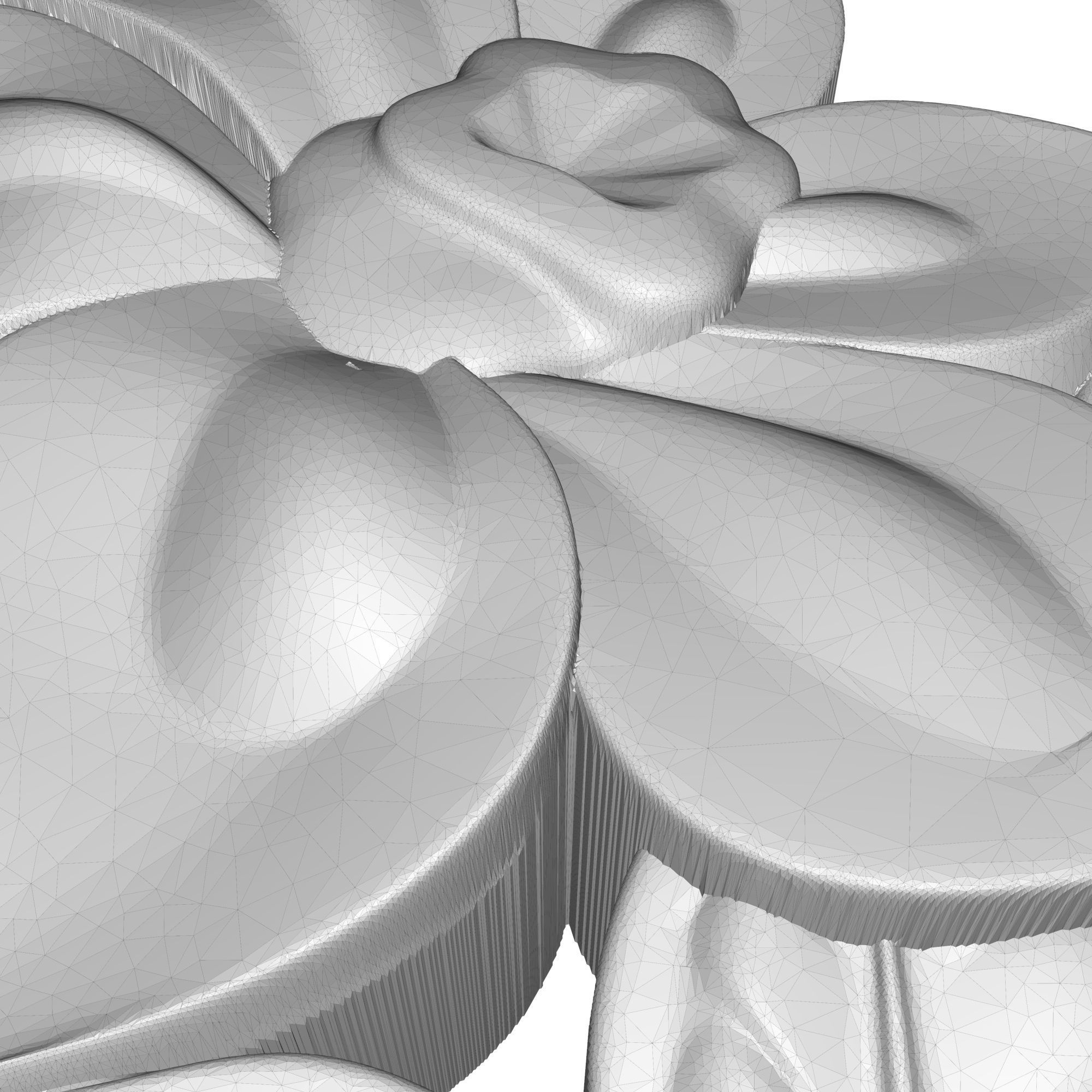 decorative pattern ready for 3D printing 3D model_6