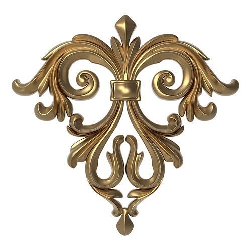  decorative pattern ready for 3D printing 3D model