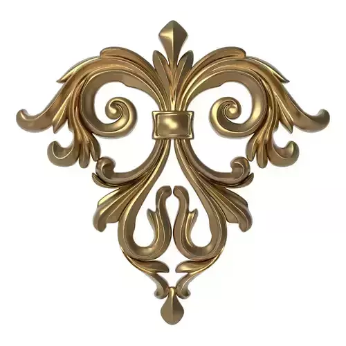  decorative pattern ready for 3D printing 3D model