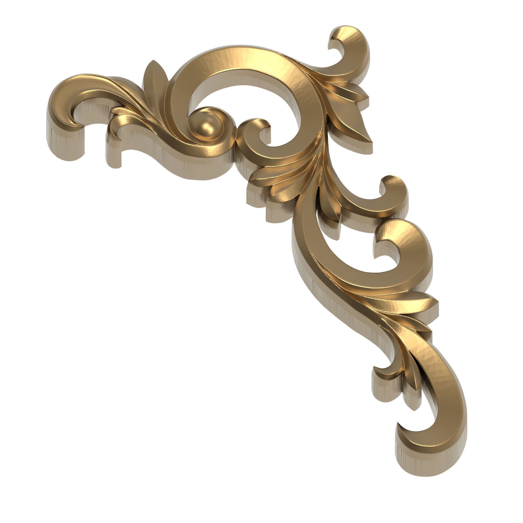 decorative pattern ready for 3D printing 3D model_6