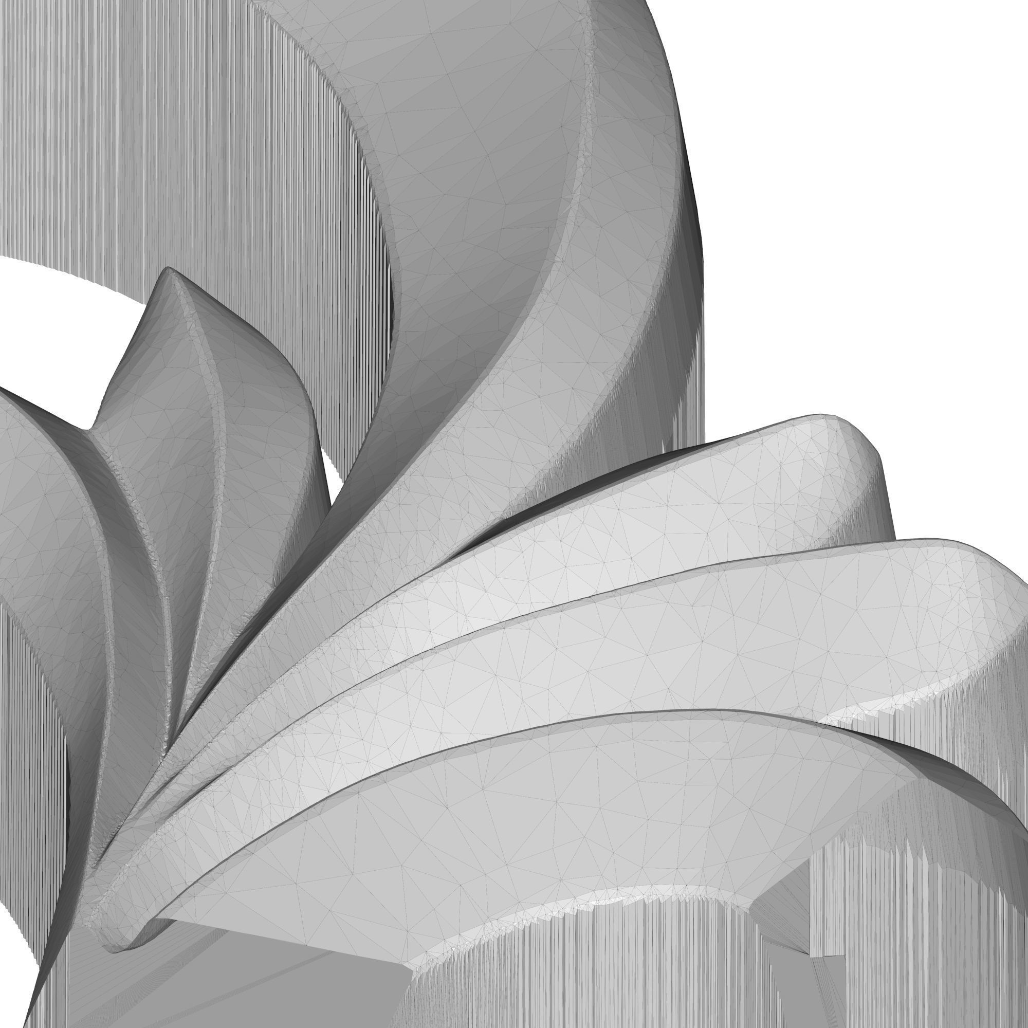 decorative pattern ready for 3D printing 3D model_7