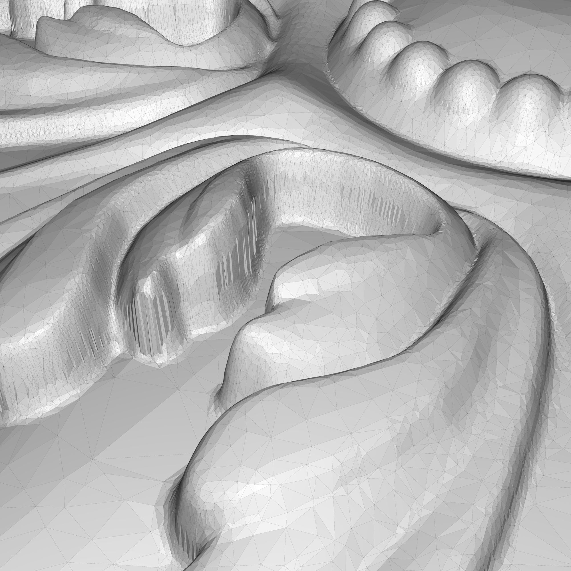 decorative pattern ready for 3D printing 3D model_7