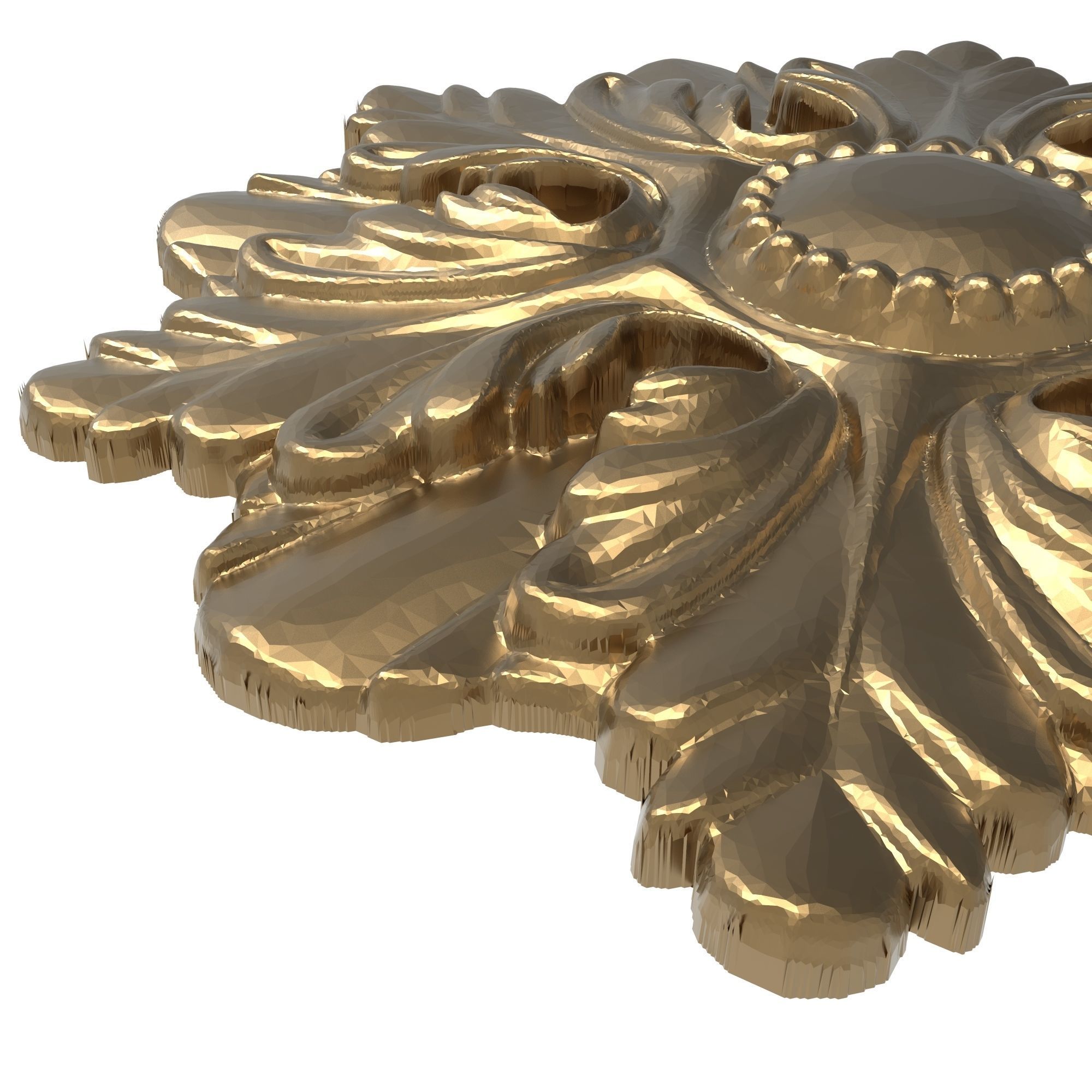 decorative pattern ready for 3D printing 3D model_5