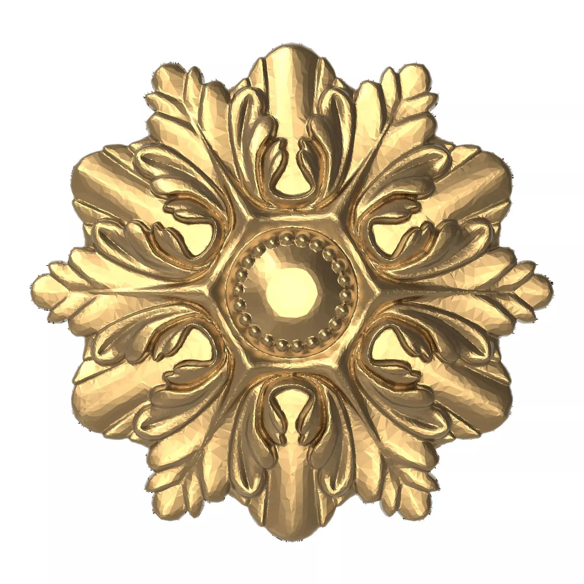 decorative pattern ready for 3D printing 3D model_0