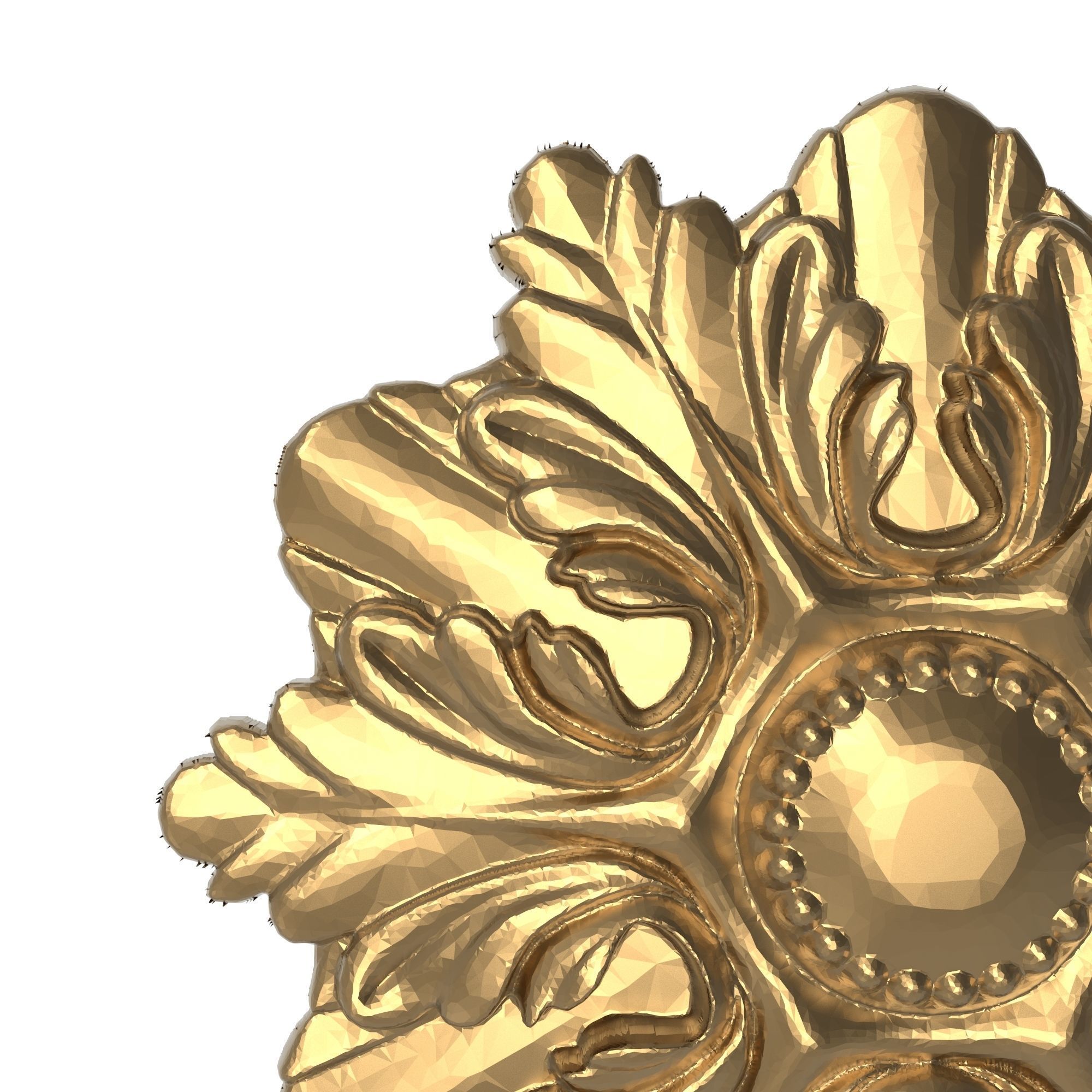 decorative pattern ready for 3D printing 3D model_1