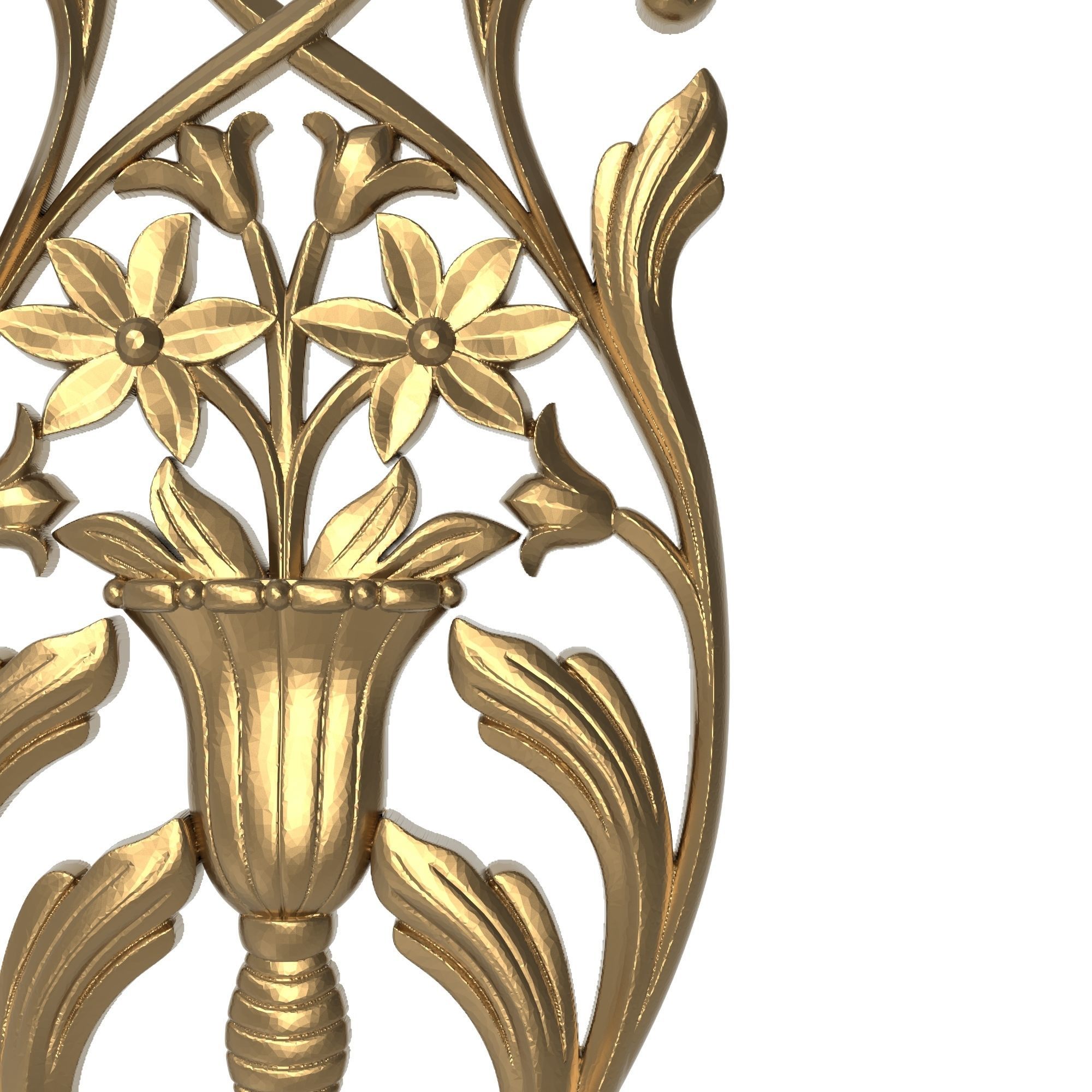 decorative pattern ready for 3D printing 3D model_3