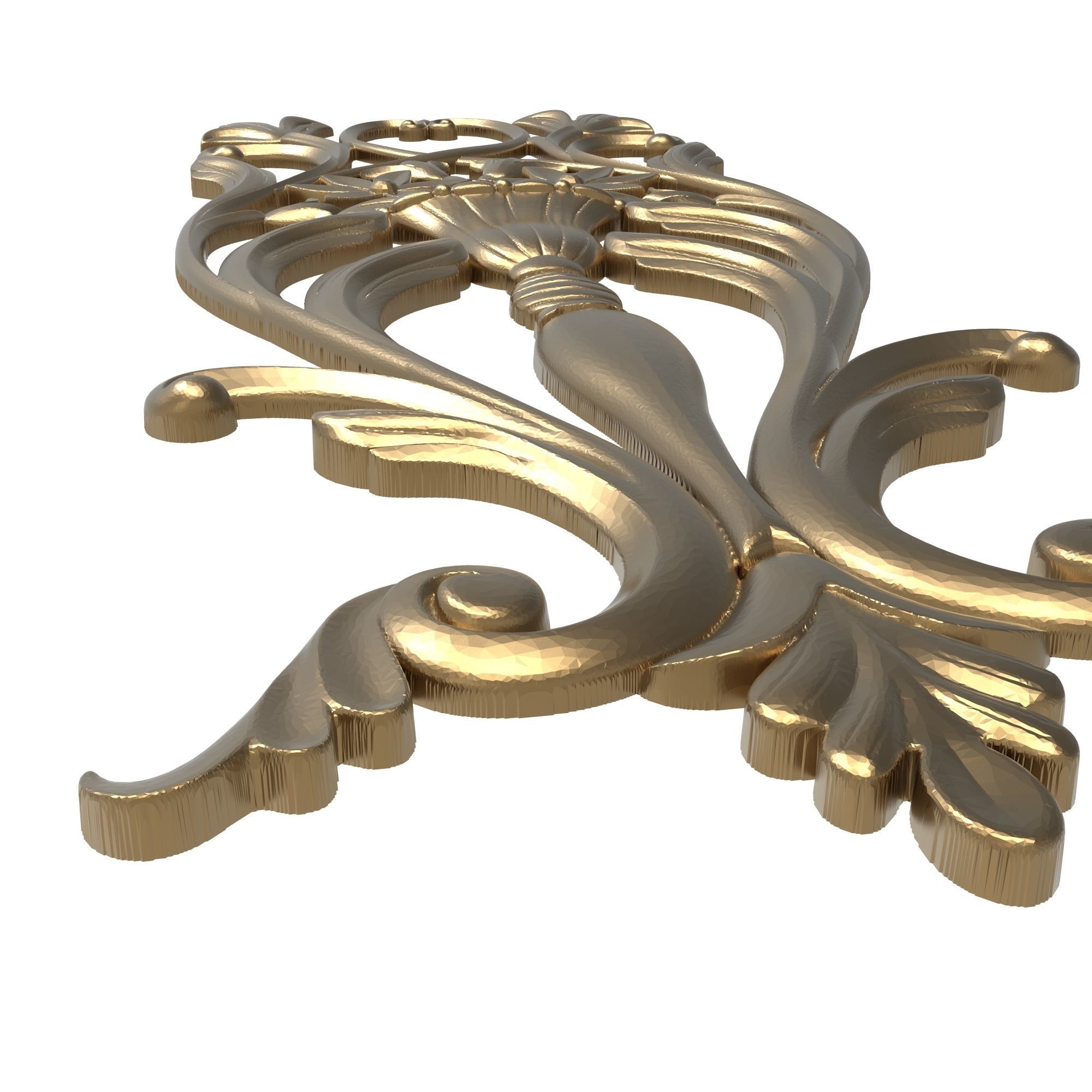 decorative pattern ready for 3D printing 3D model_4