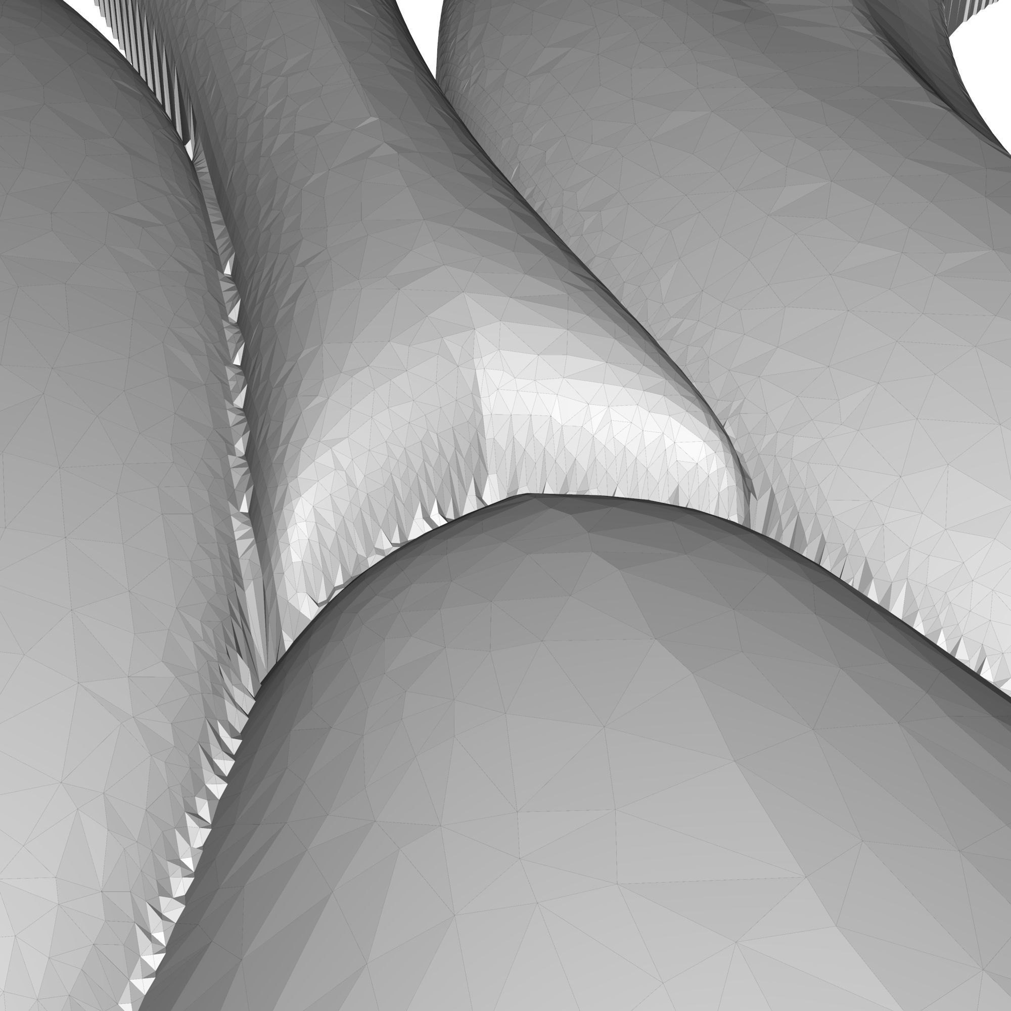 decorative pattern ready for 3D printing 3D model_7