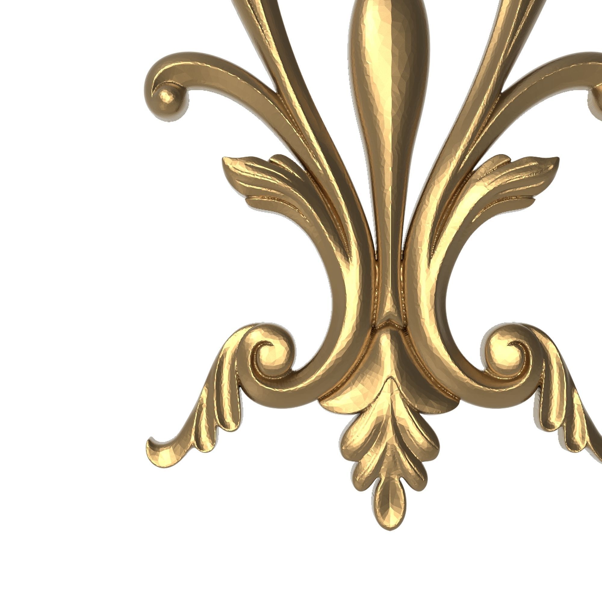 decorative pattern ready for 3D printing 3D model_2