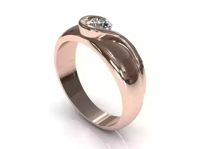 3DM Diamond Ring R405