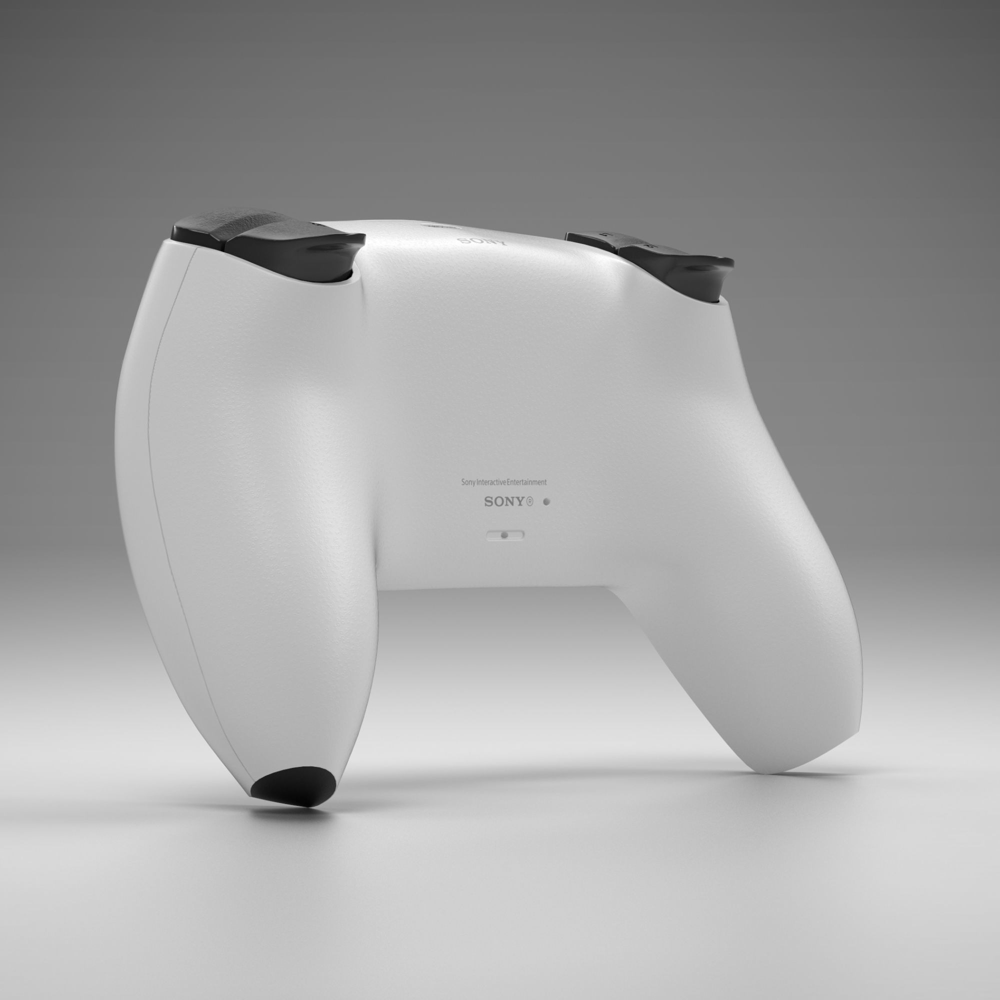PS5 Console and Controller 3D model_5
