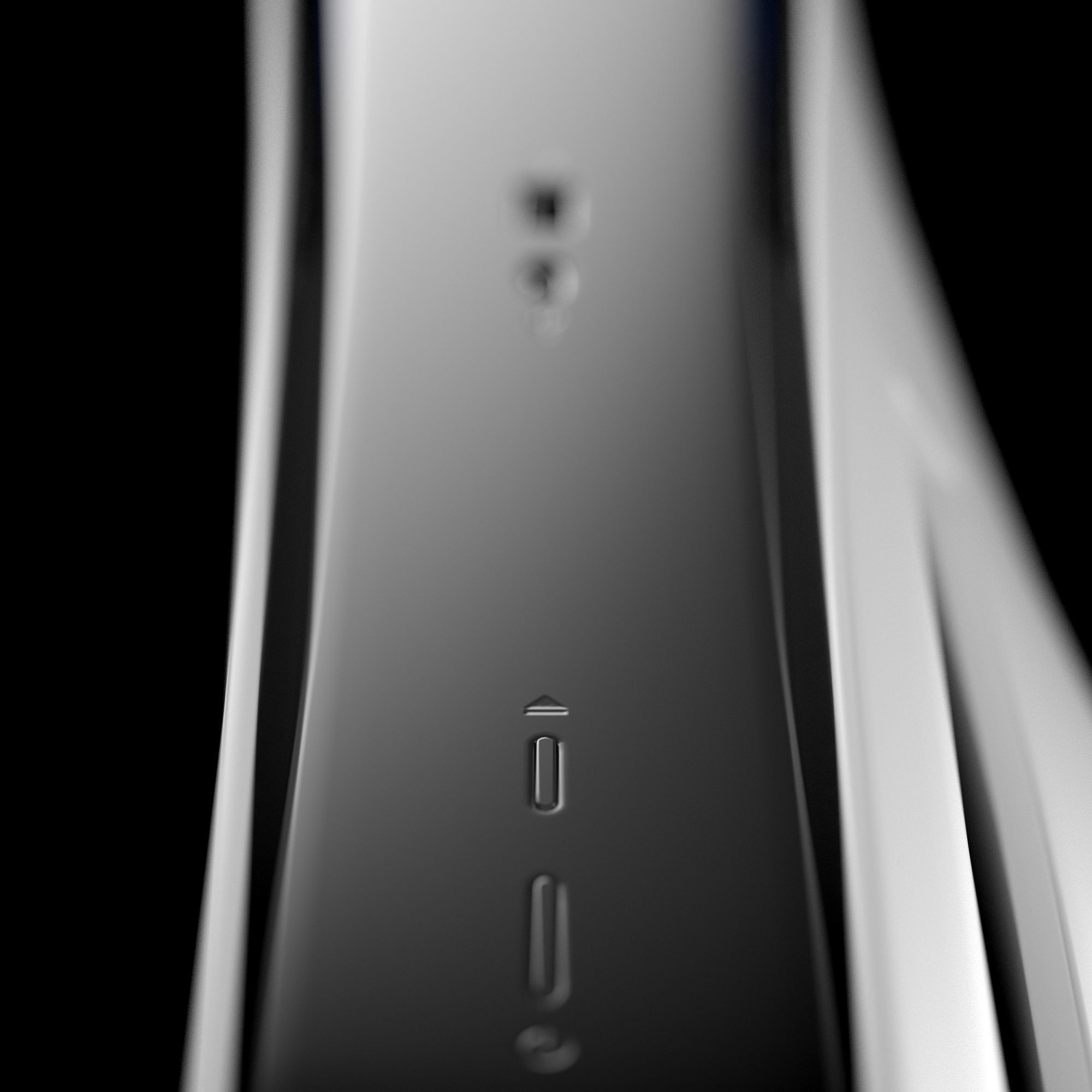 PS5 Console and Controller 3D model_8