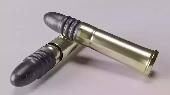 22 Long Rifle  3D model