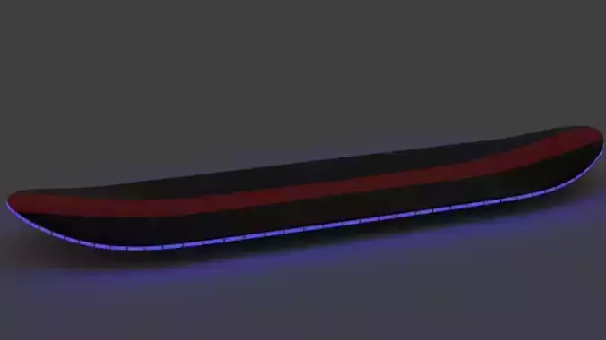 Hoverboard skateboard with lights