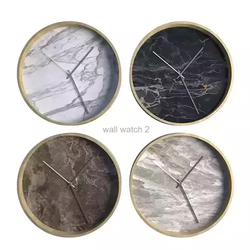 wall watch 2 3D model