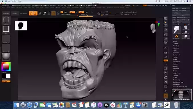 Immortal Hulk Head roar