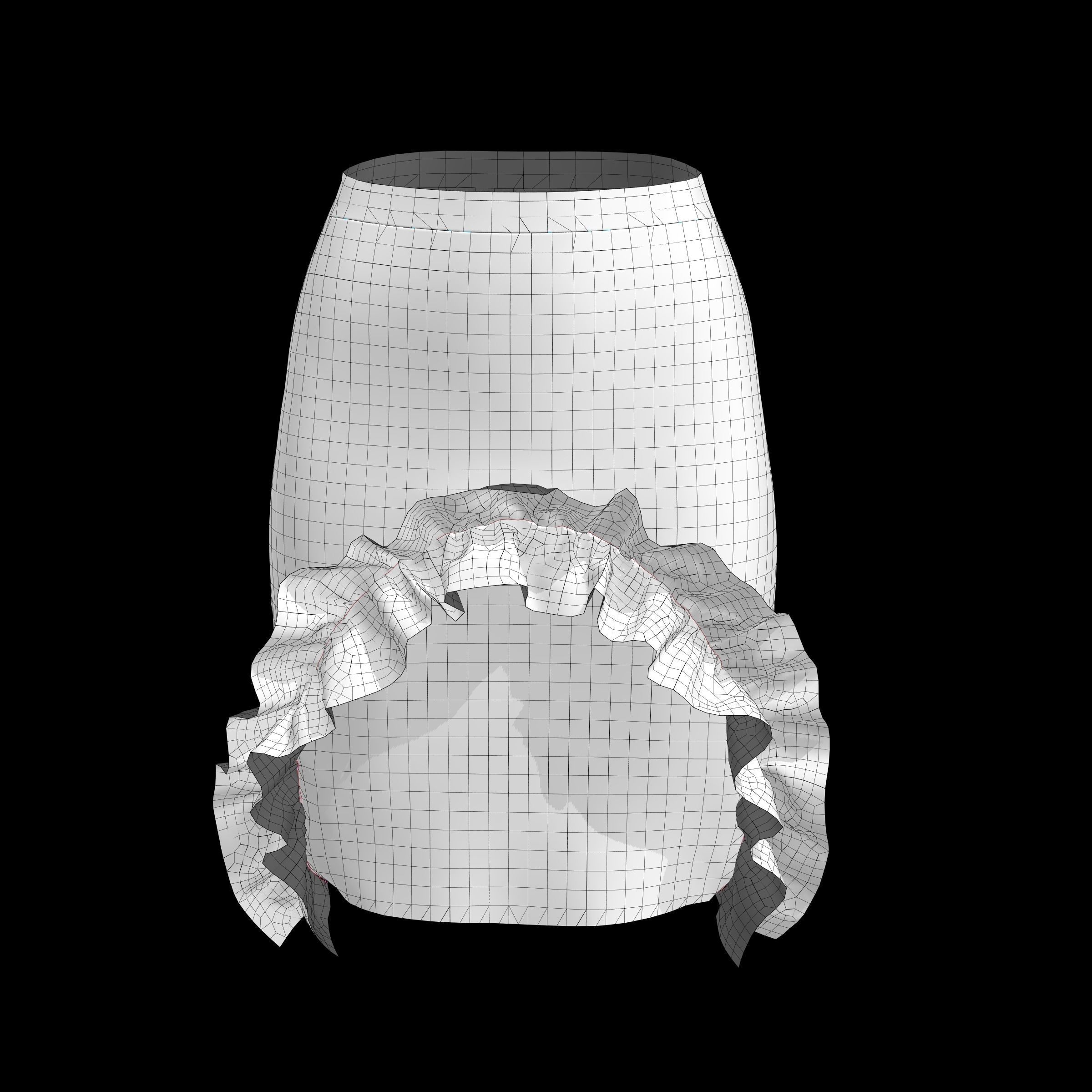 skirt 10 3D model_9