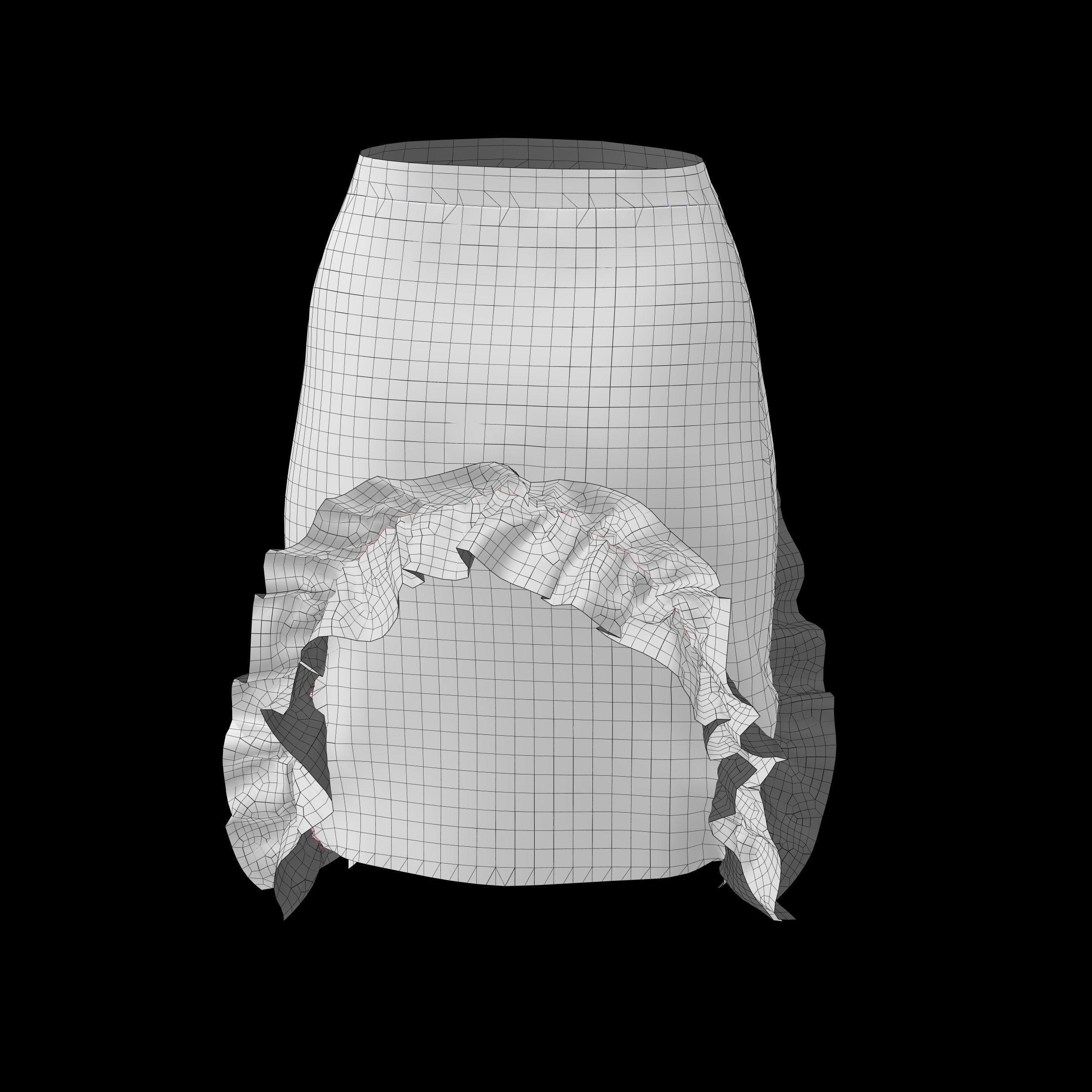 skirt 10 3D model_8