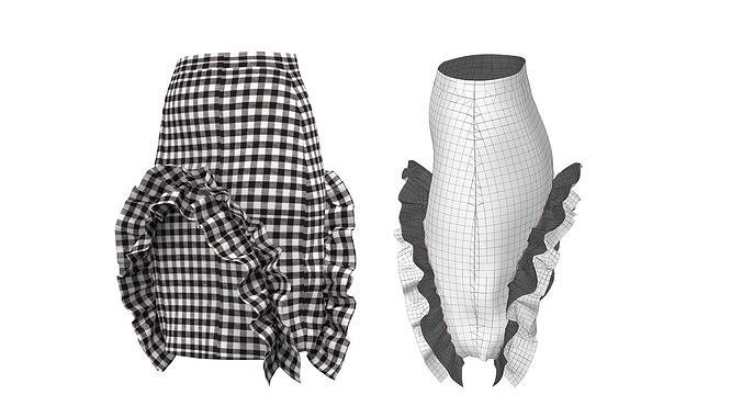 skirt 10 3D model
