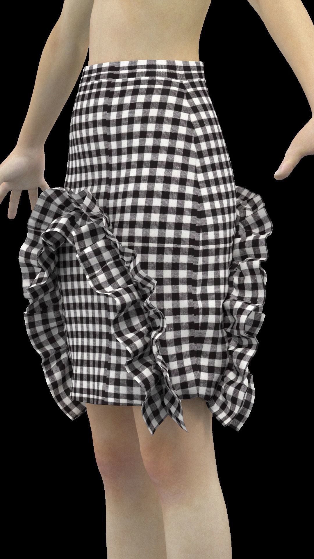 skirt 10 3D model_7