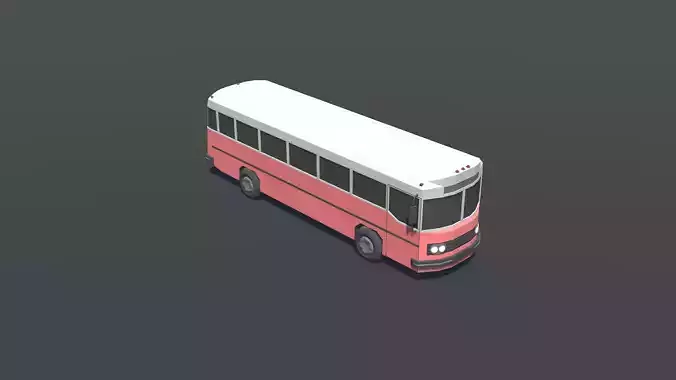 Old Bus lowpoly
