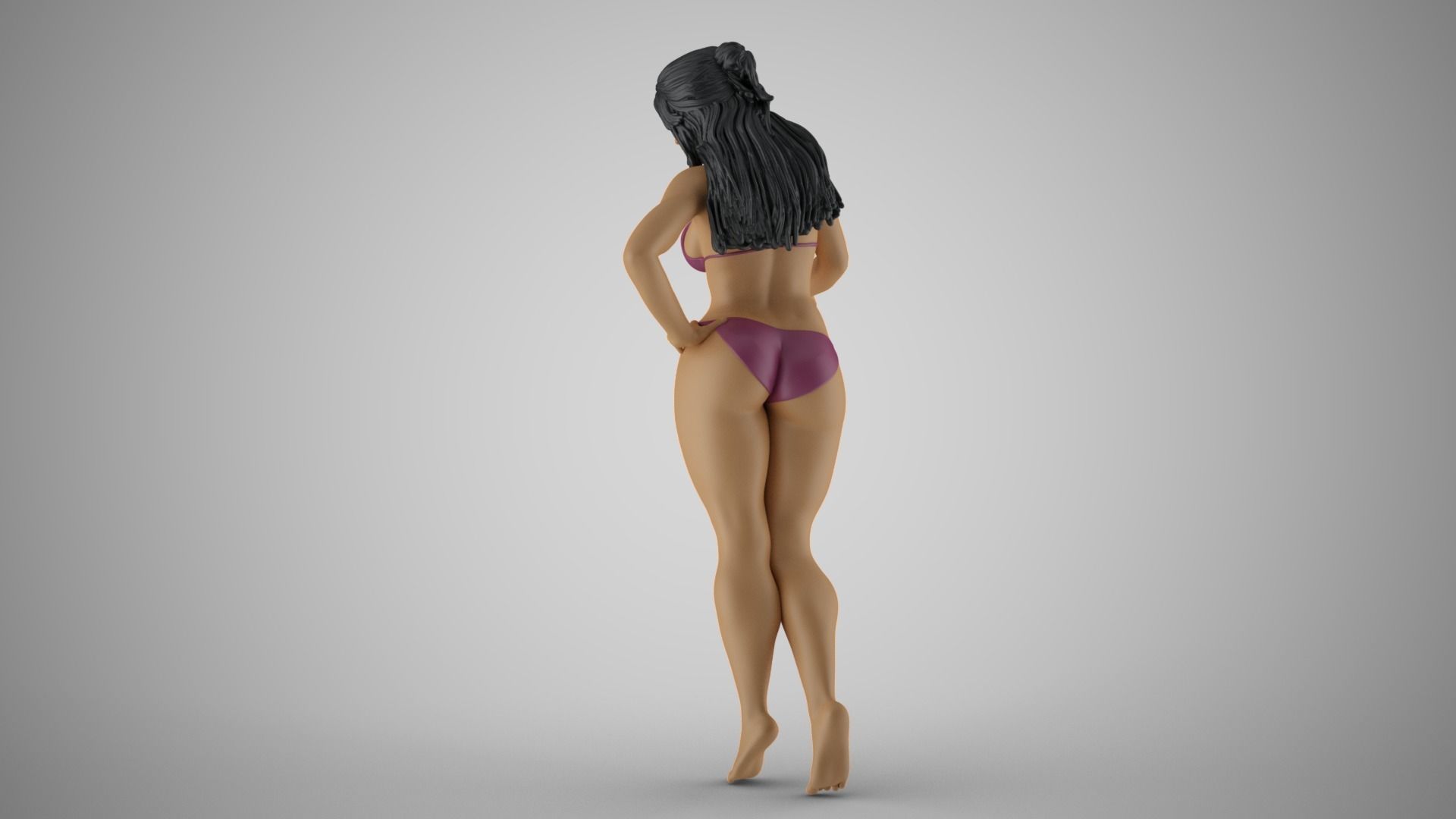 Lovely Girl 4 3D print model_6
