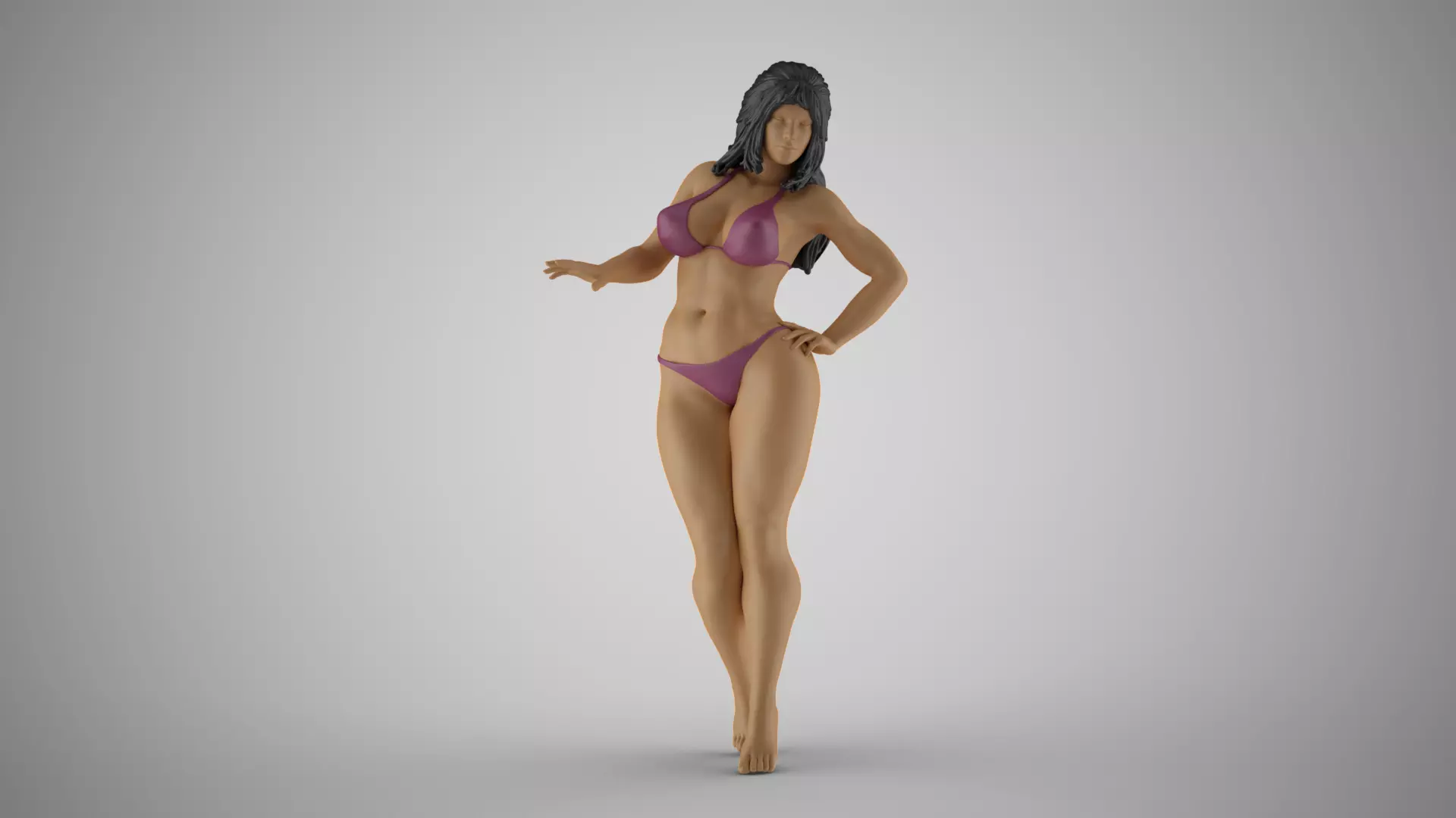 Lovely Girl 4 3D print model_0
